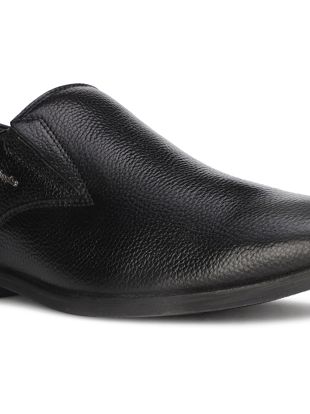 Hush Puppies Men's Aaron Slip ON Formal Shoes (8556773_Black_7 UK)