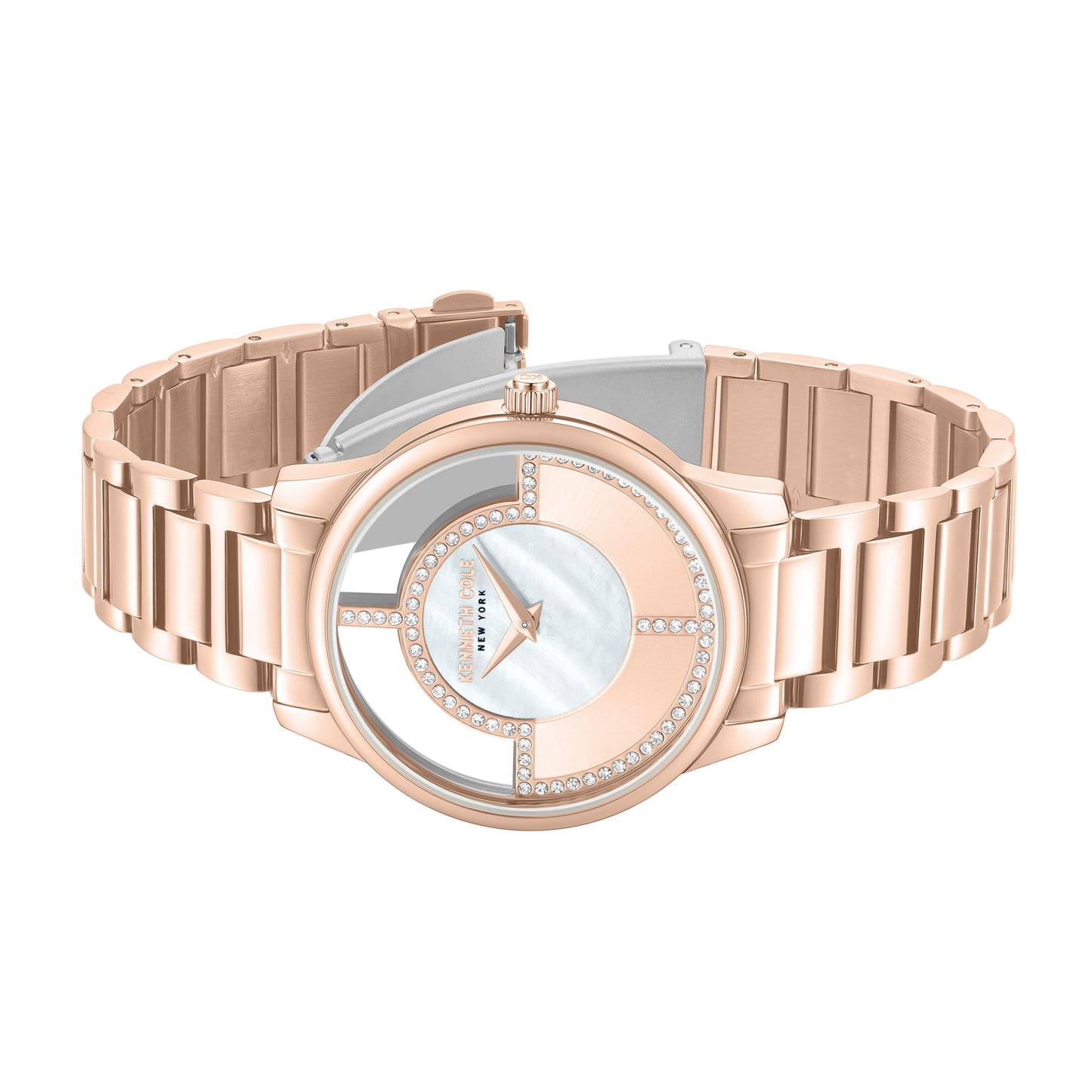 Kenneth Cole Analog White Dial Women's Watch-KCWLG0061501LD