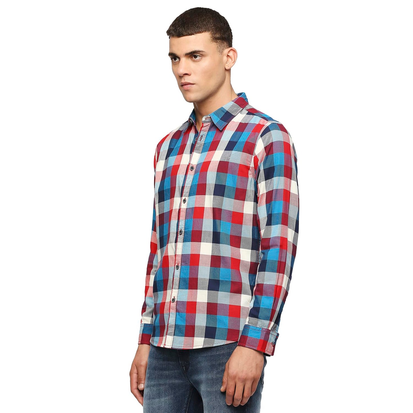 Pepe Jeans Men's Regular Fit Checked Shirts