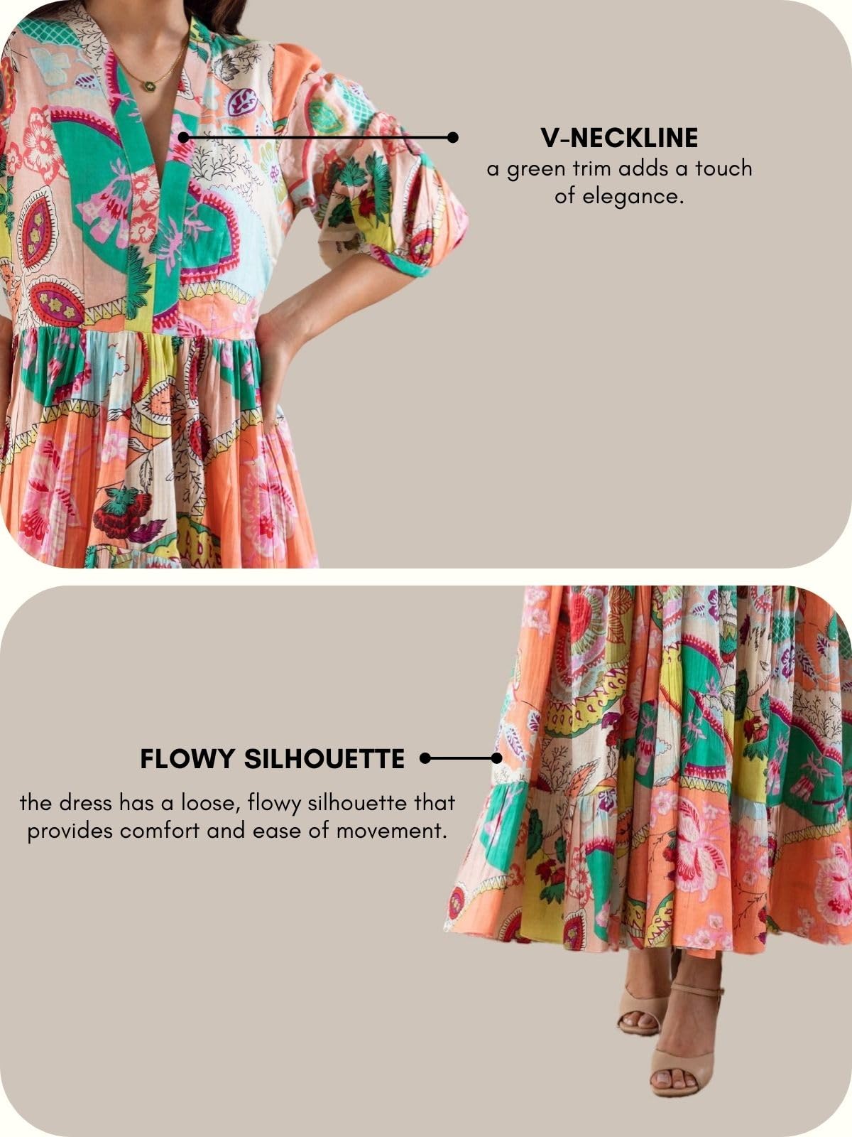 GRECIILOOKS Rayon Below The Knee One Piece Maxi Bodycon Dresses Midi Dress for Women (GL-WD1232_Multicolor