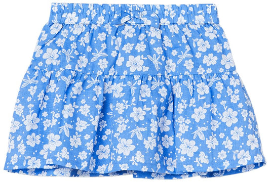 Max Girls Printed Tiered Skirt (S24AWS01ABLUE)_12-18M