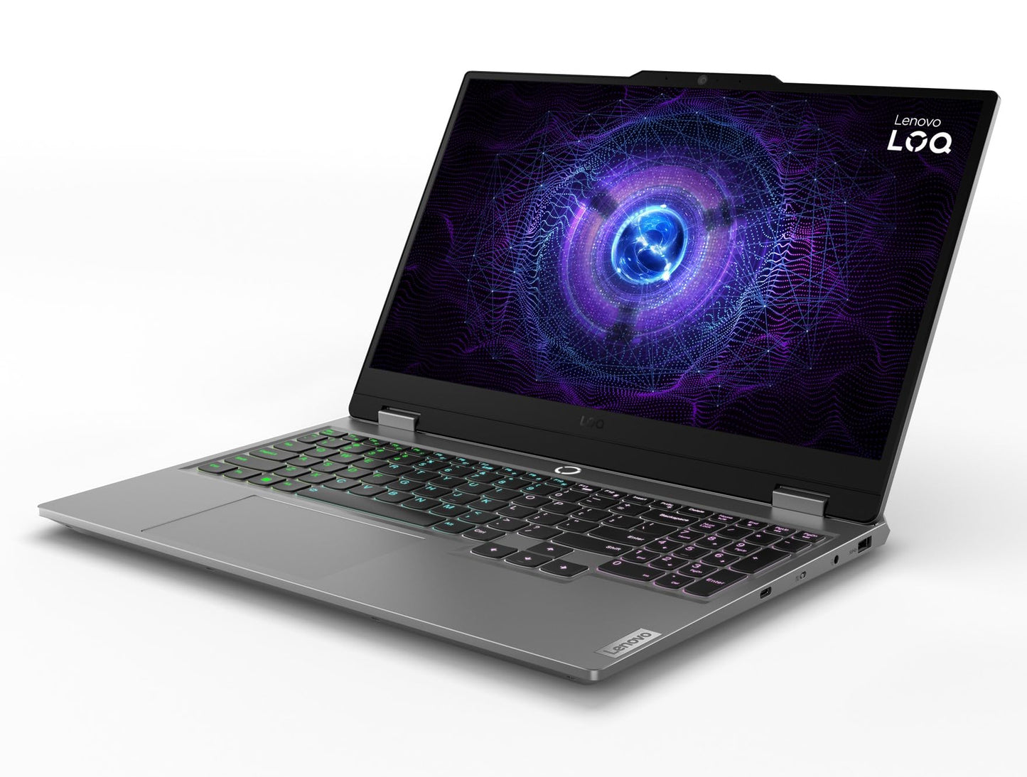 Lenovo LOQ Intel Core i5-13450HX| NVIDIA RTX 4050 6GB (16GB RAM/512GB SSD/144Hz Refresh Rate/15.6" (39.6cm)/Windows 11/Office Home 2024/3 Mon. Game Pass/Grey/2.4Kg), 83DV01K2IN AI Gaming Laptop