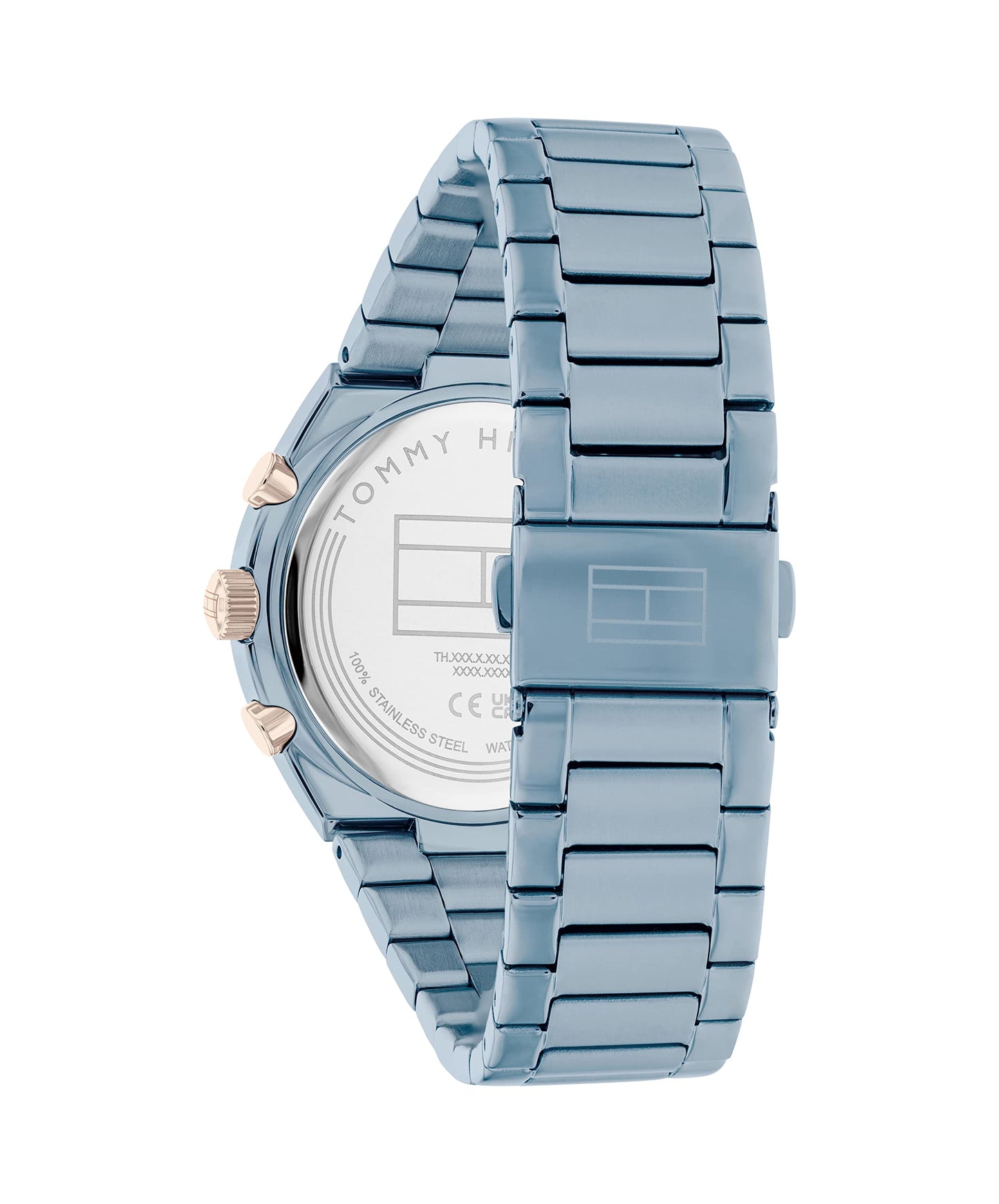 Tommy Hilfiger Quartz Multifunction Blue Dial Stainless Steel Strap Watch for Women-TH1782576
