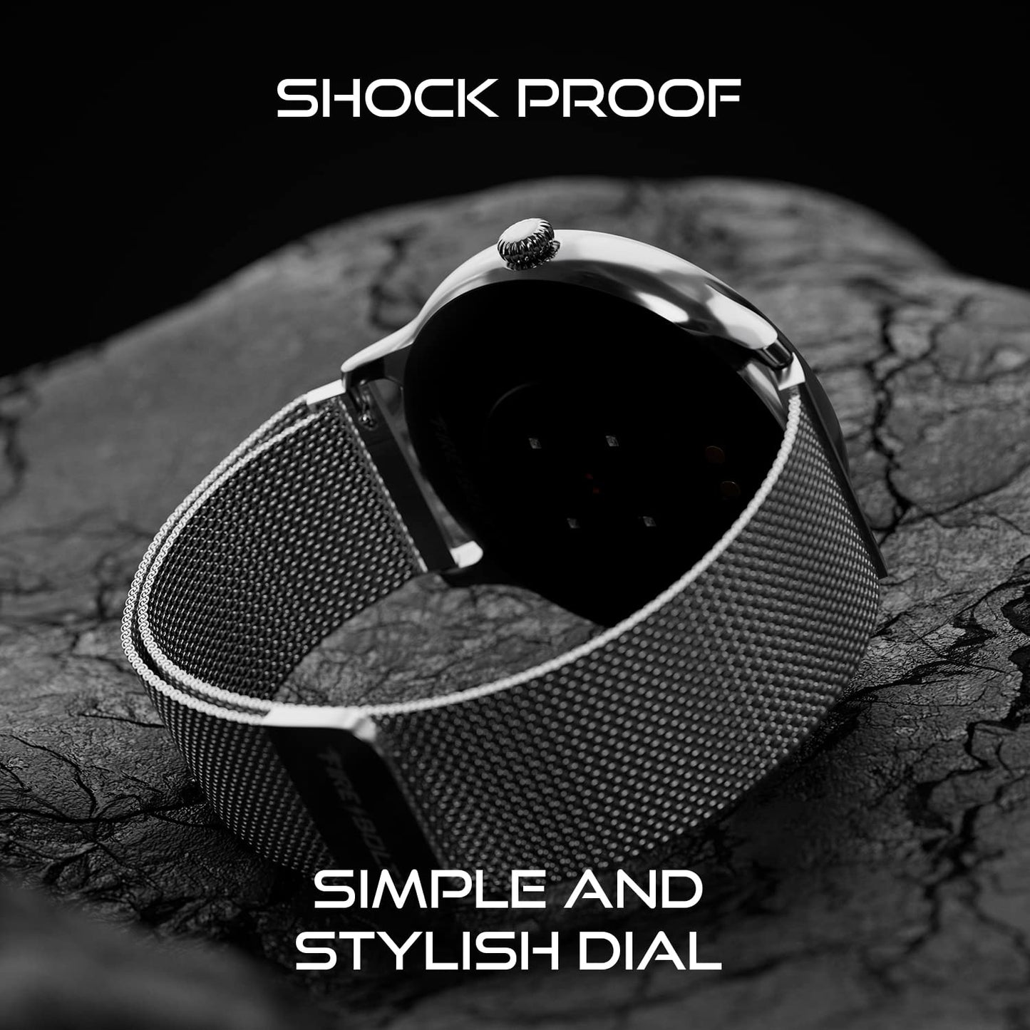 Fire-Boltt Phoenix Ultra Smart Watch 1.39” HD Display, Bluetooth Calling, AI Voice Assistant, 120 Sports Modes, IP67 Waterproof, SpO2 Monitor, Smart Watch for Man & Woman- Silver SS