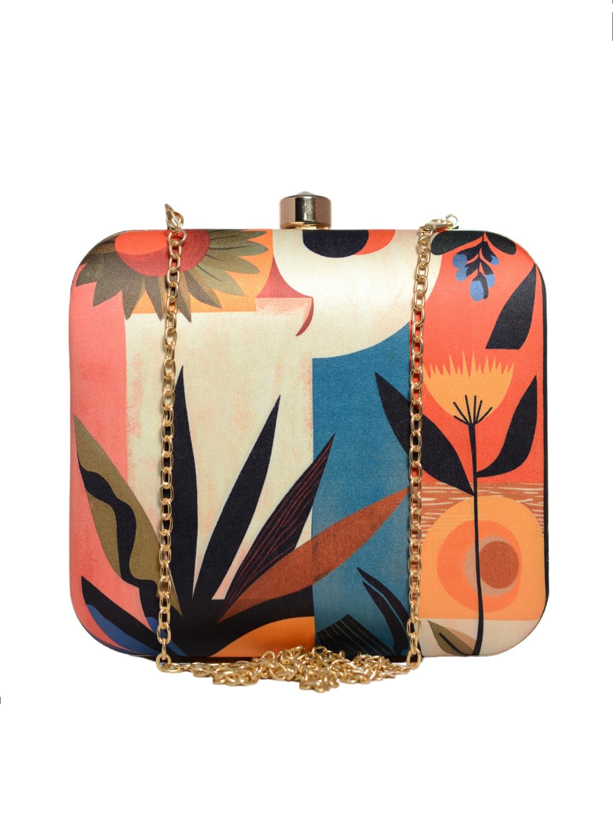 Artklim Abstract Art Printed Clutch