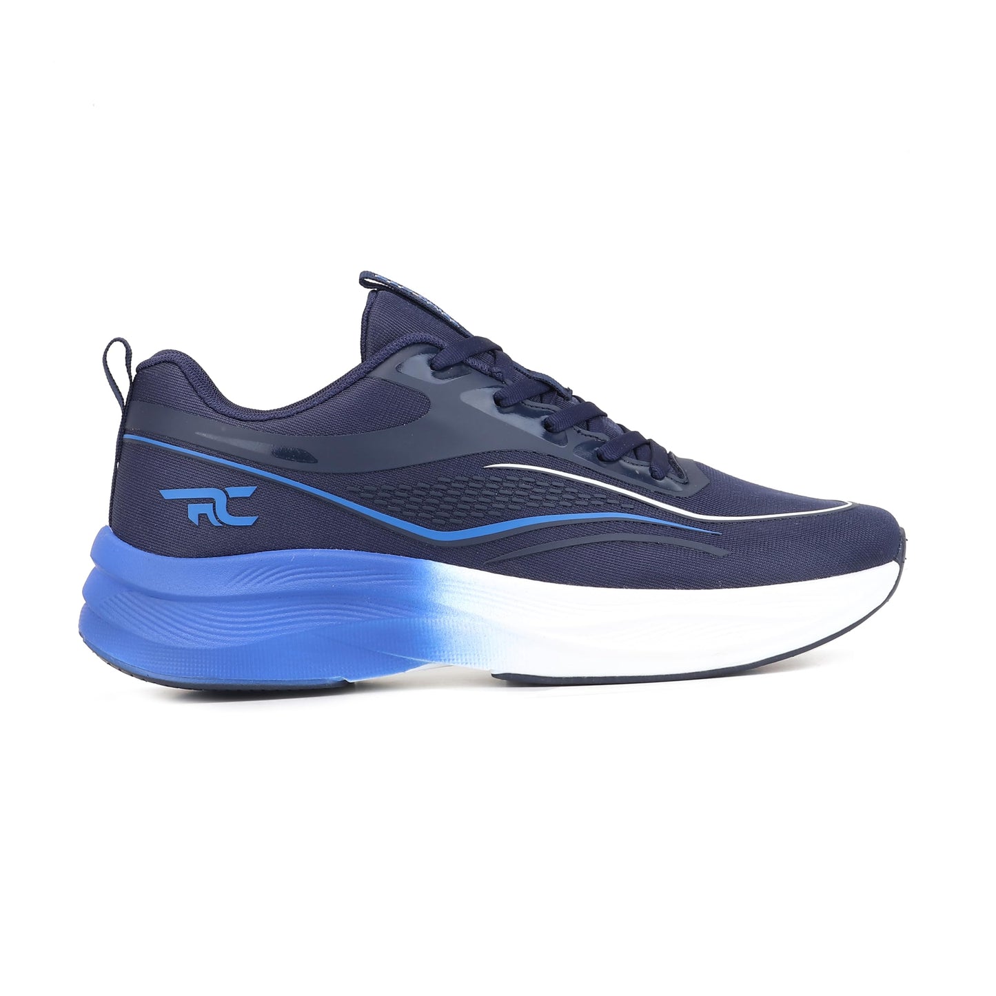 Red Chief Running Shoes for Men | Lightweight Sports Footwear | Eve. Blue Stylish | Air Mesh Upper (R1734)