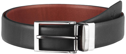 Men Brown Solid Formal Belt