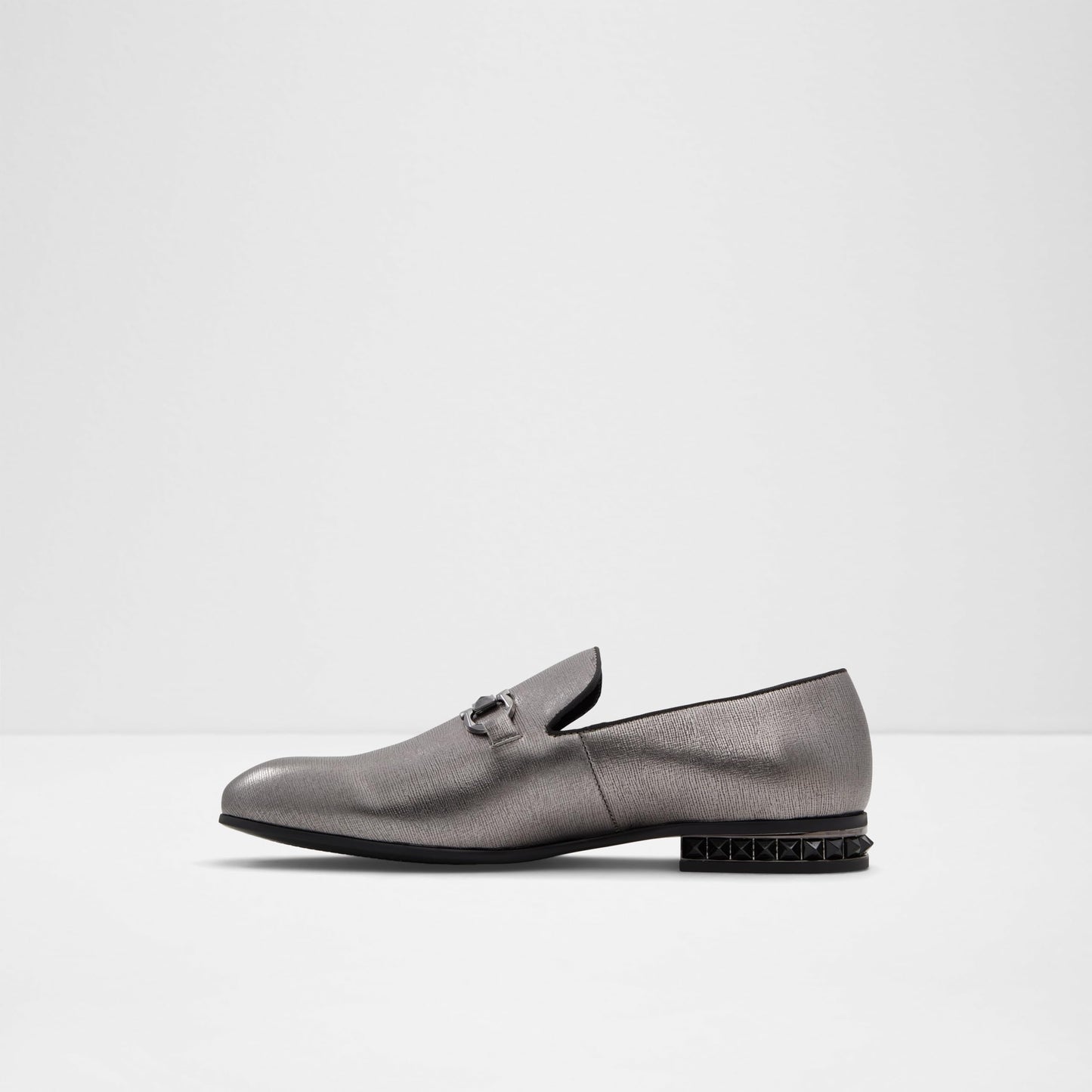 Aldo BOWTIE022008 Men Pewter Loafers