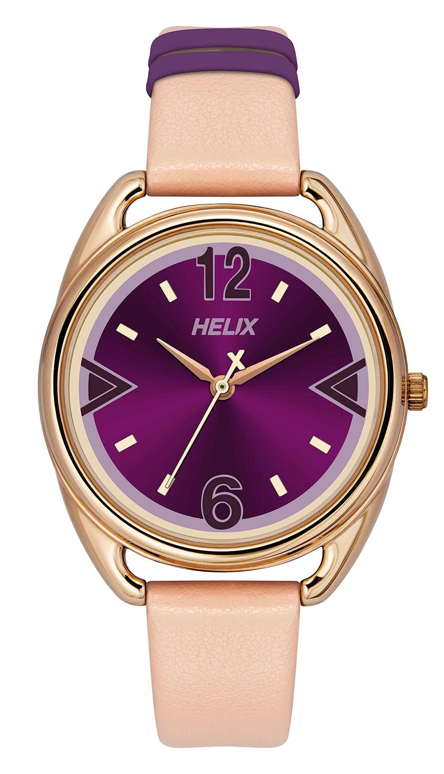 Helix Analog Purple Dial Women's Watch-TW043HL08
