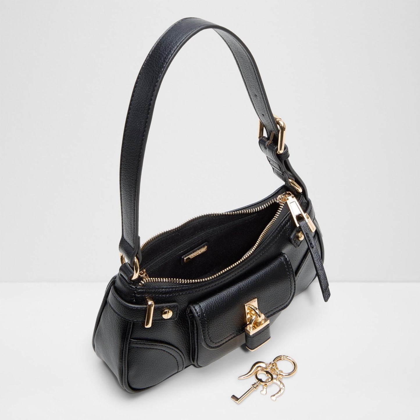 Aldo BERAMANDRA Women's Black Shoulder Bag