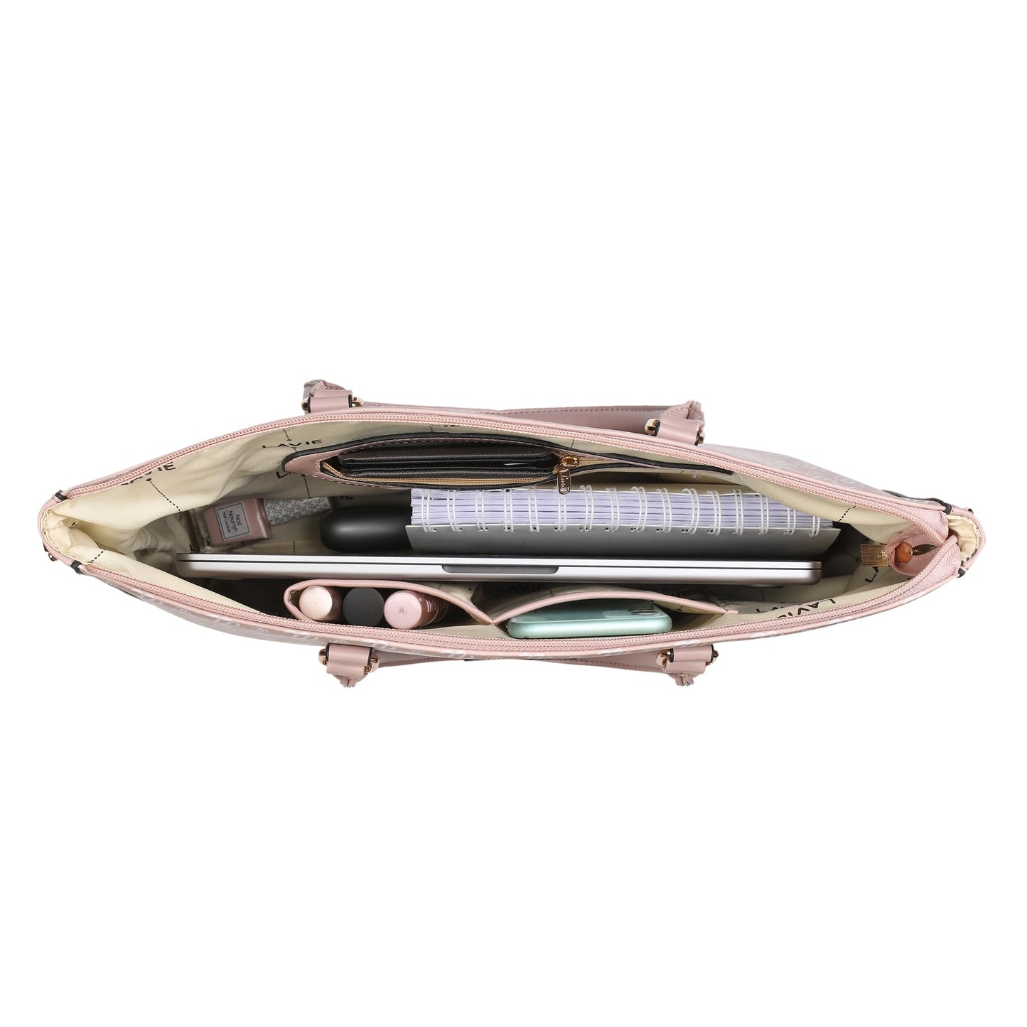 Lavie Women's Mono LL Regina Tote Bag for Women | Tote Bag for Work | Ladies purse | Stylish Shoulder Bag | Gift for Women