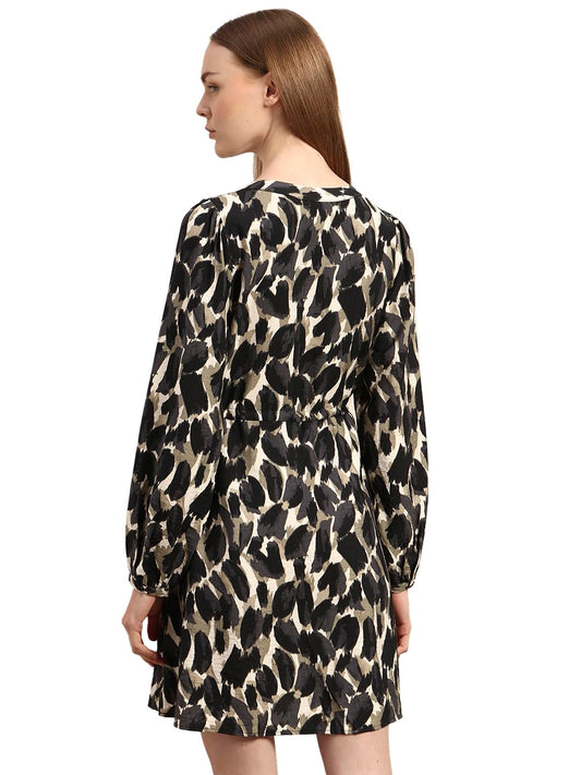 VERO Moda Women's Rayon Fit and Flare Mini Dress