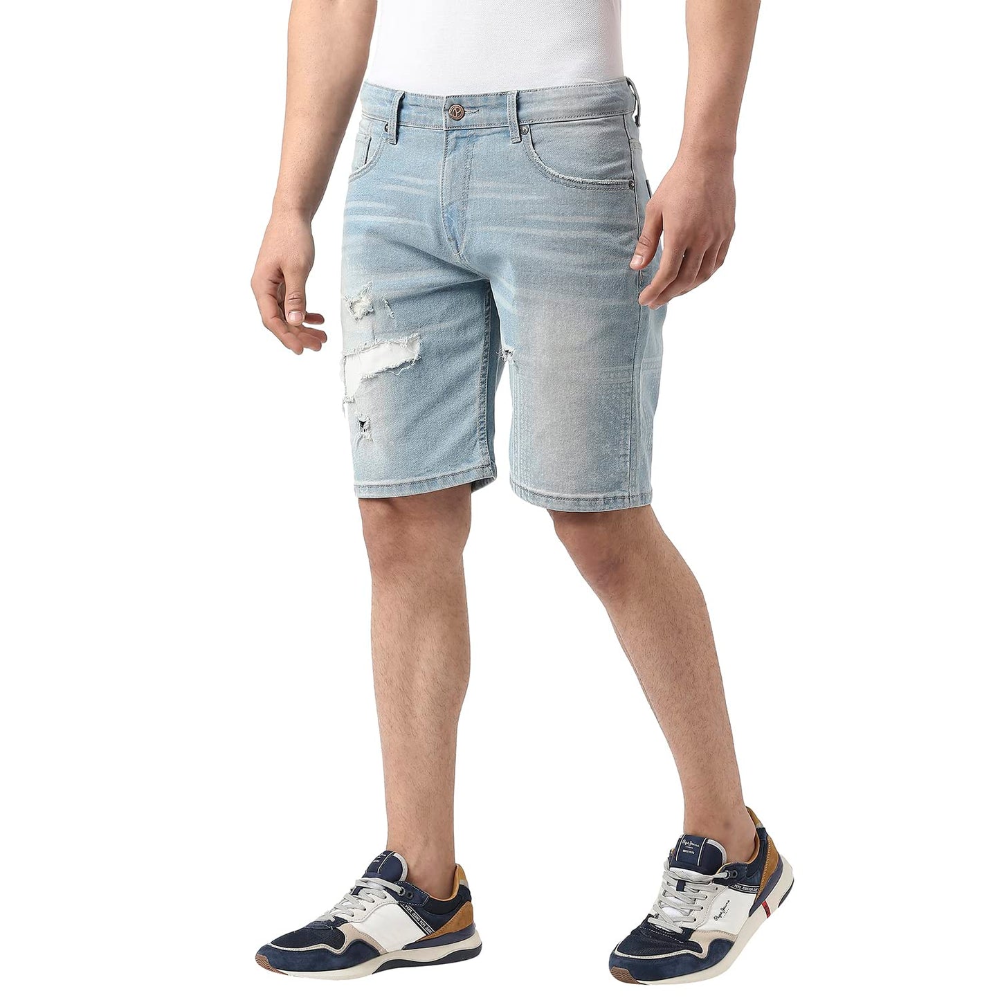 Pepe Jeans Men's Chino Shorts (PM207217Q05_Light Used