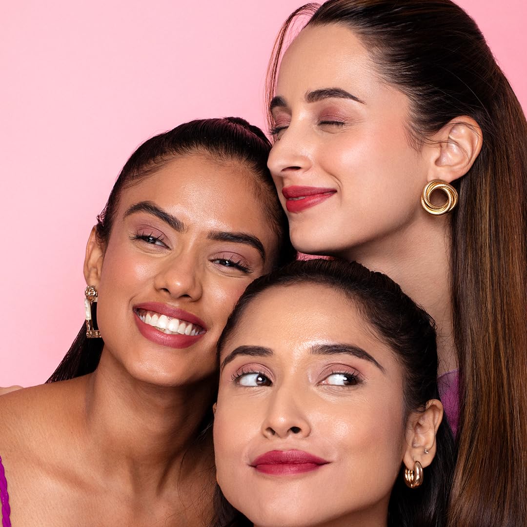 Typsy Beauty Happy Hour Mini Lippie | Creamy Semi Matte Finish | Travel Friendly | Lightweight | Non-Sticky Mini Lipstick for Women | Raspberry Rush 06 | 1.5 gm