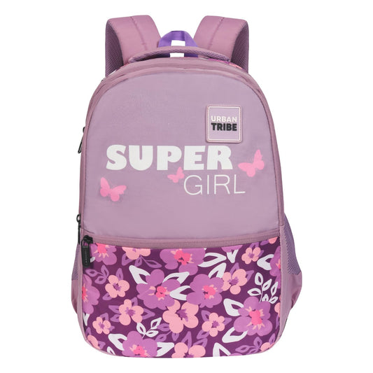 URBAN TRIBE Fizz 21 Liters Lavender Smart Casual Office College Travel Backpack for Men & Women, Boys & Girls