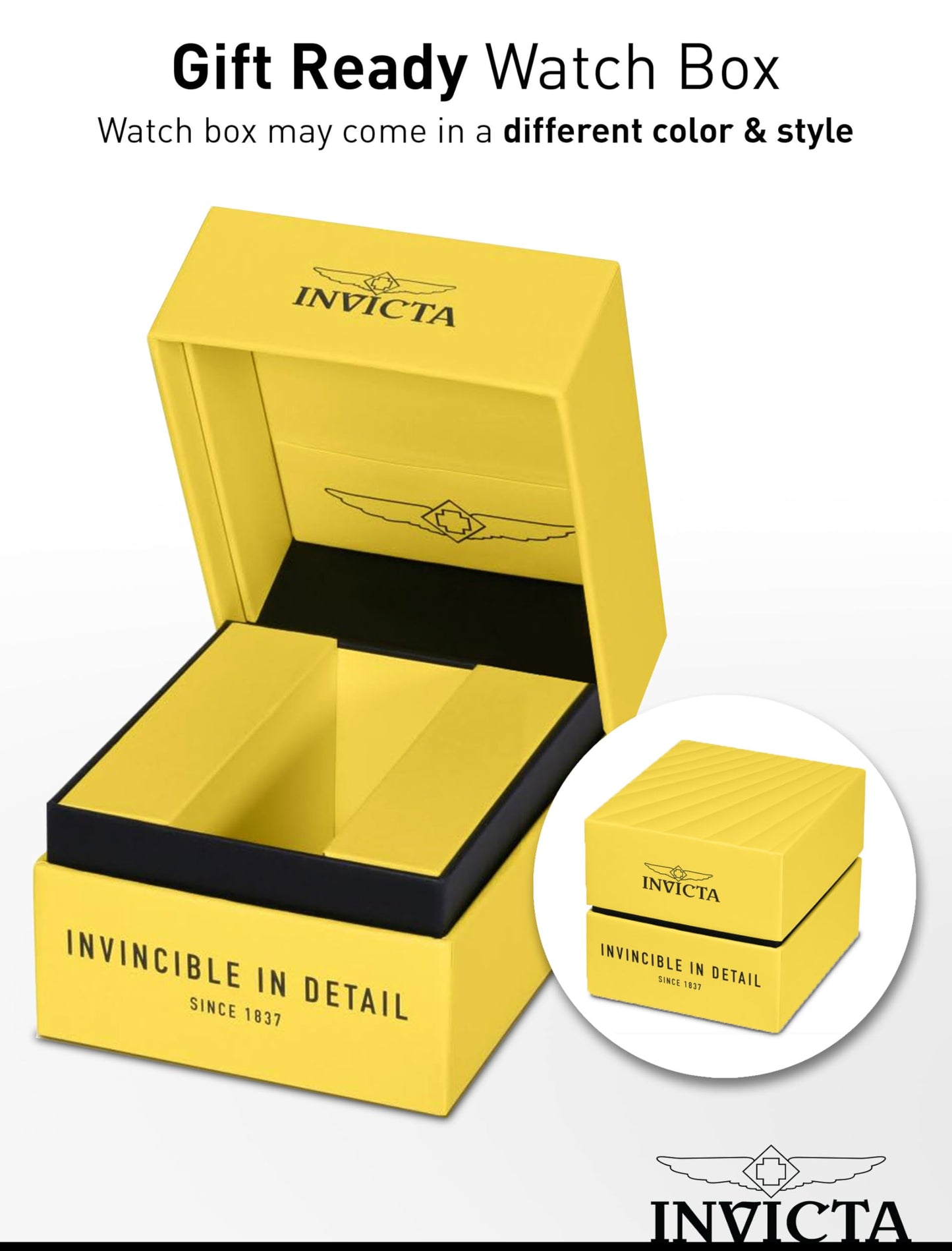 Invicta Aviator Quartz Black Dial Analog Watch for - Men 47819