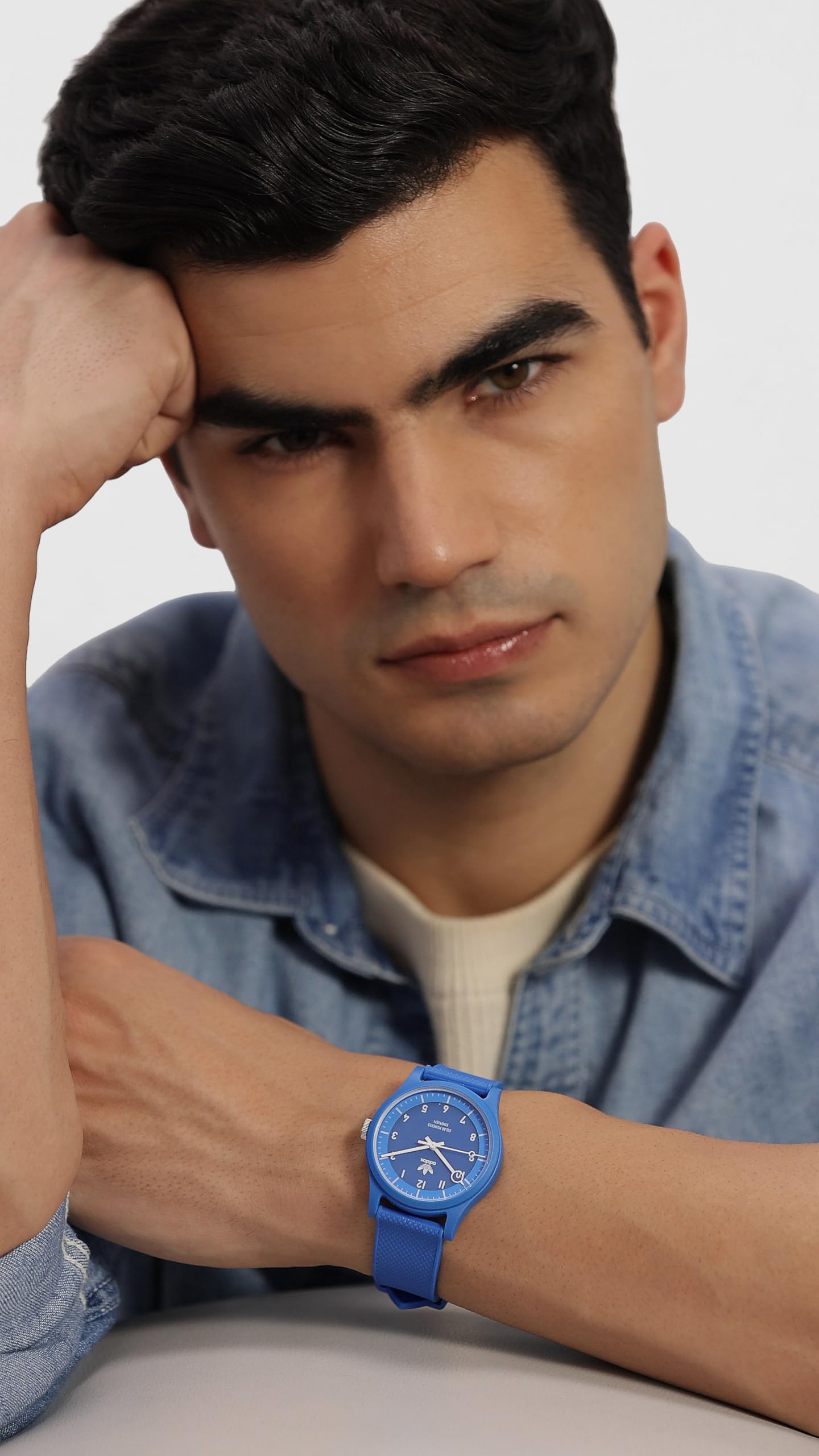 adidas Analog Blue Dial Men's Watch-AOST22042