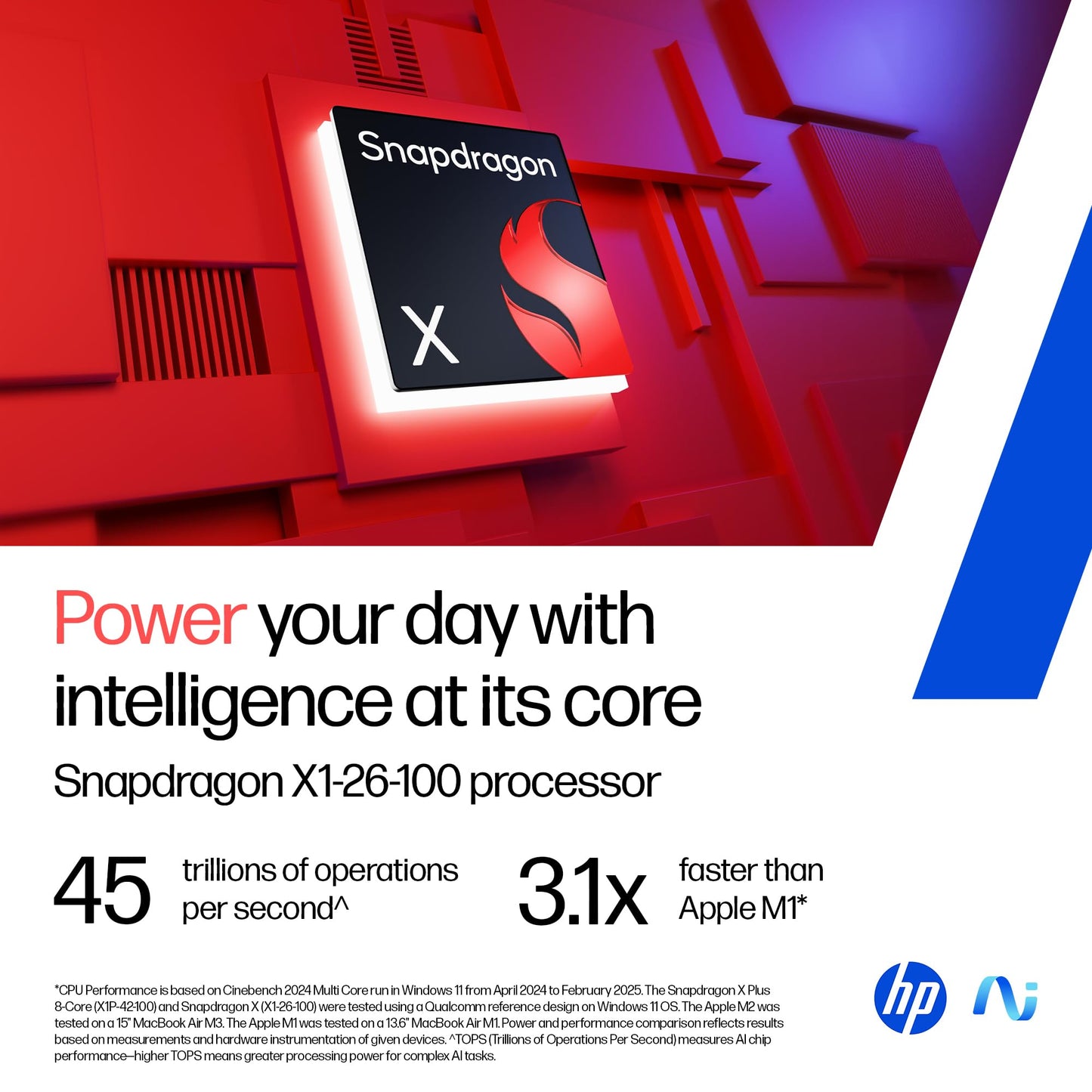 HP OmniBook 5 QC Snapdragon X1-26-100 Next Gen AI Laptop, (16GB LPDDR5x, 512GB SSD), 2K,14''/35.6cm OLED, Win11,Office24, Silver,1.35kg, FHD Camera w/Privacy Shutter, Backlit, he0014QU