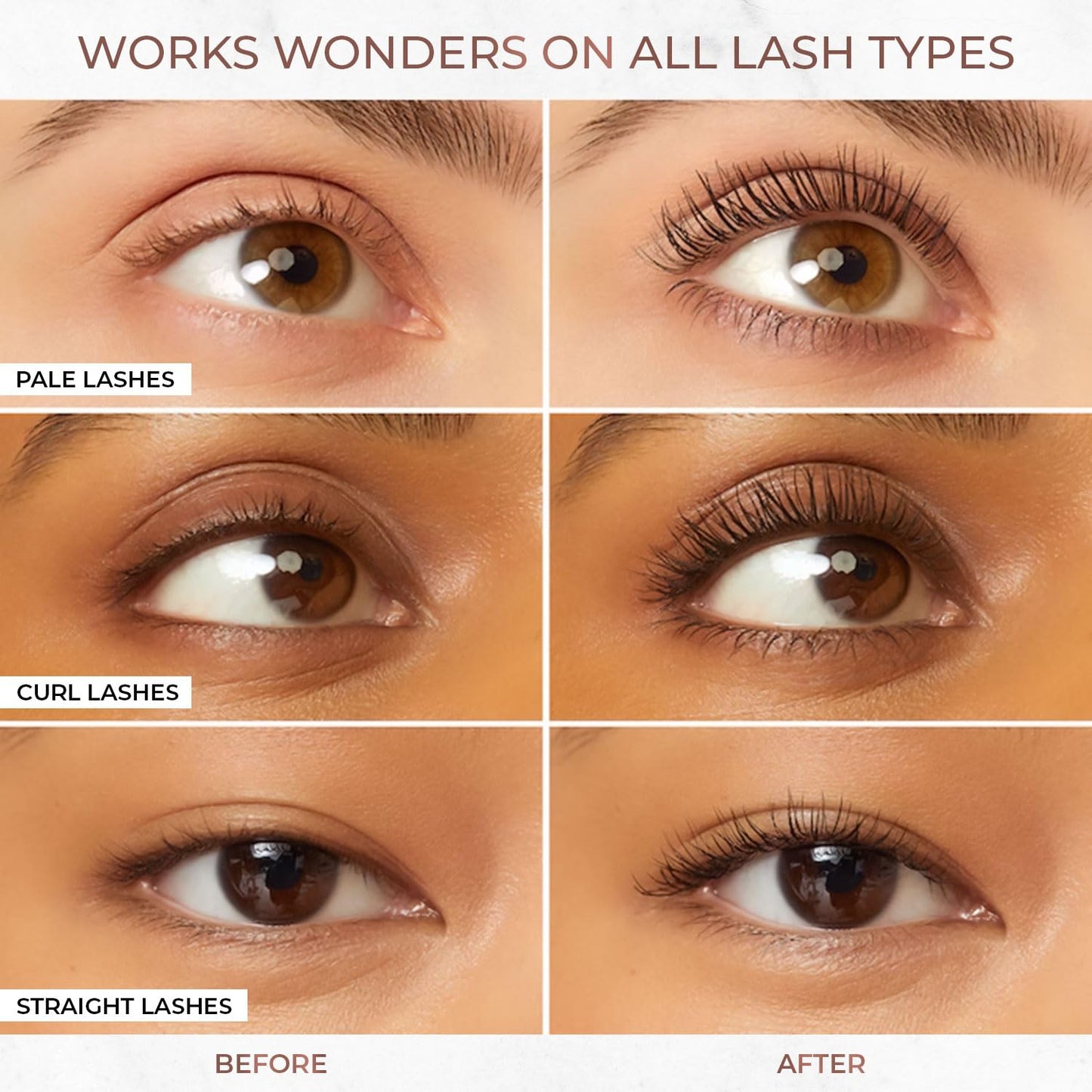 Just Herbs Serum Infused Volume Boost Mascara Highly Pigmented Waterproof Long Lasting 8ml