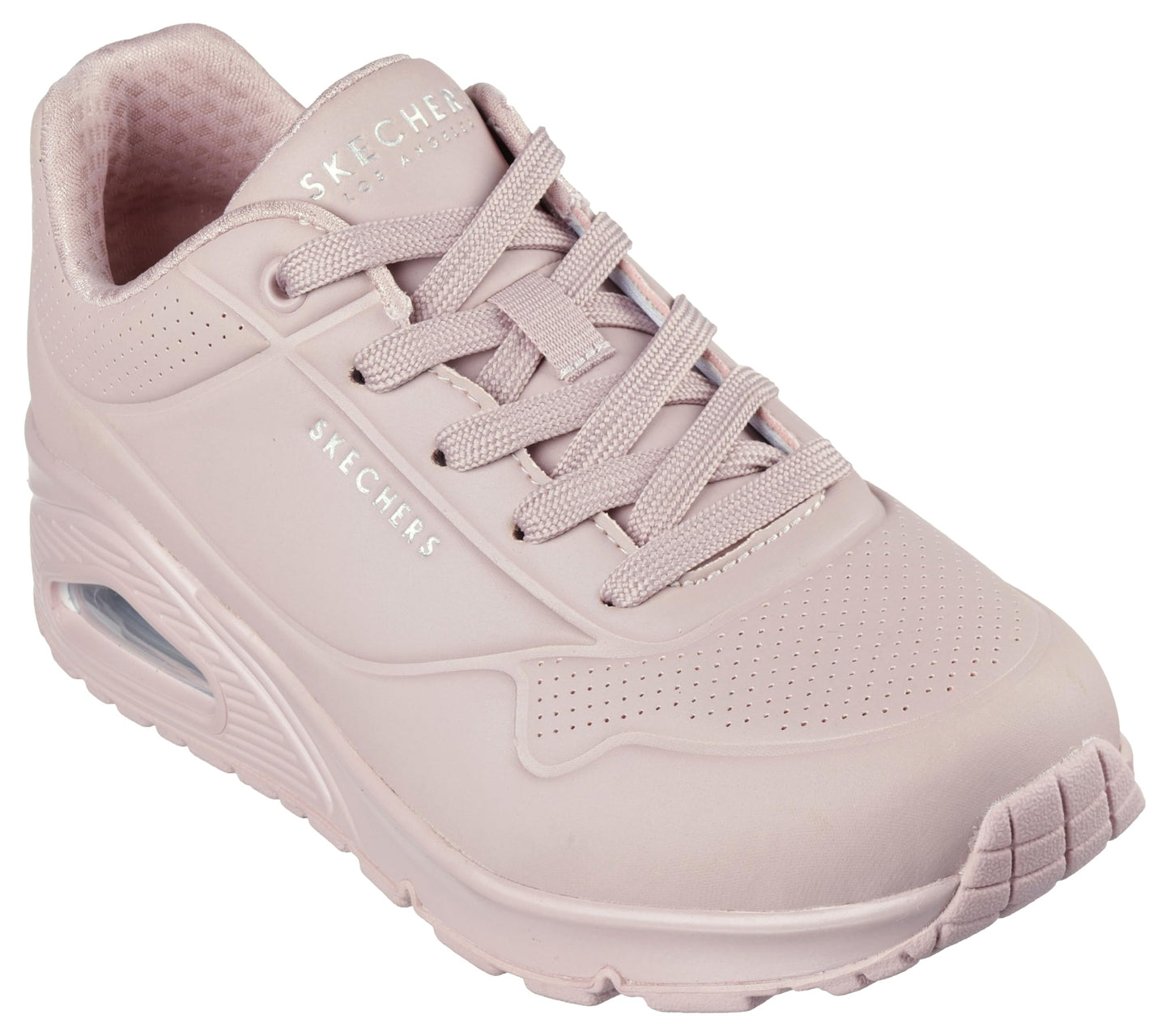 Skechers Womens UNO - Stand ON AIR Light Mauve Casual Sneakers