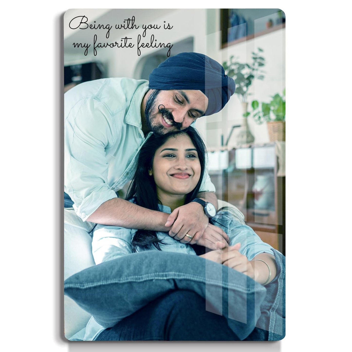 MITZVAH 5mm Acrylic Photo Frame Personalized Photo Gifts|Personalised Photo Frame Birthday Gift|Premium (Portrait, 8X12 inch)