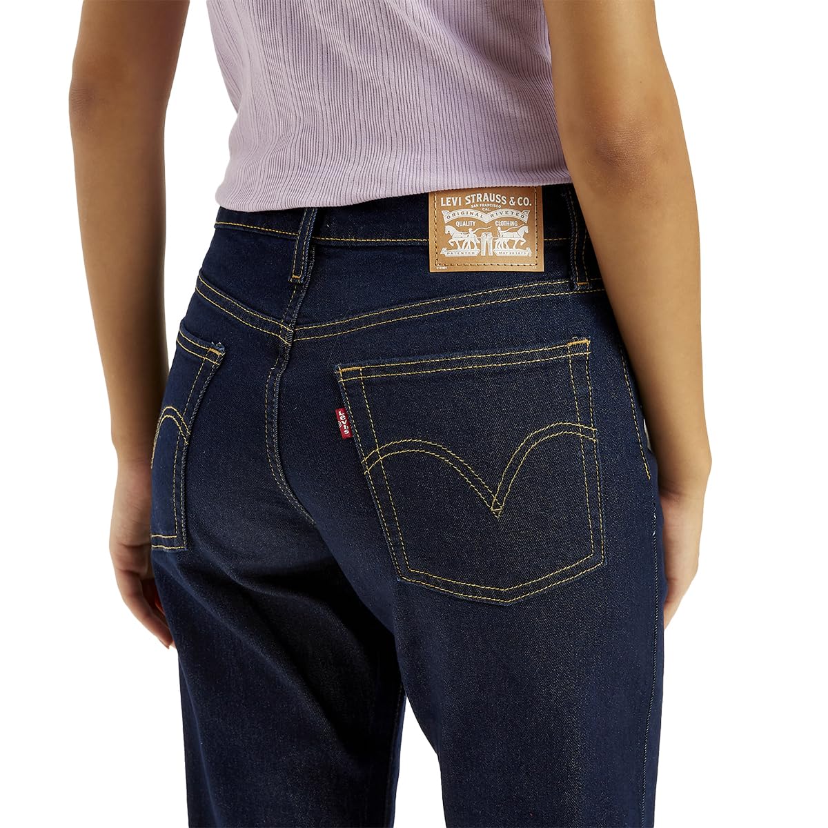 Levi's Women's Straight Jeans (A8632-0003_Blue
