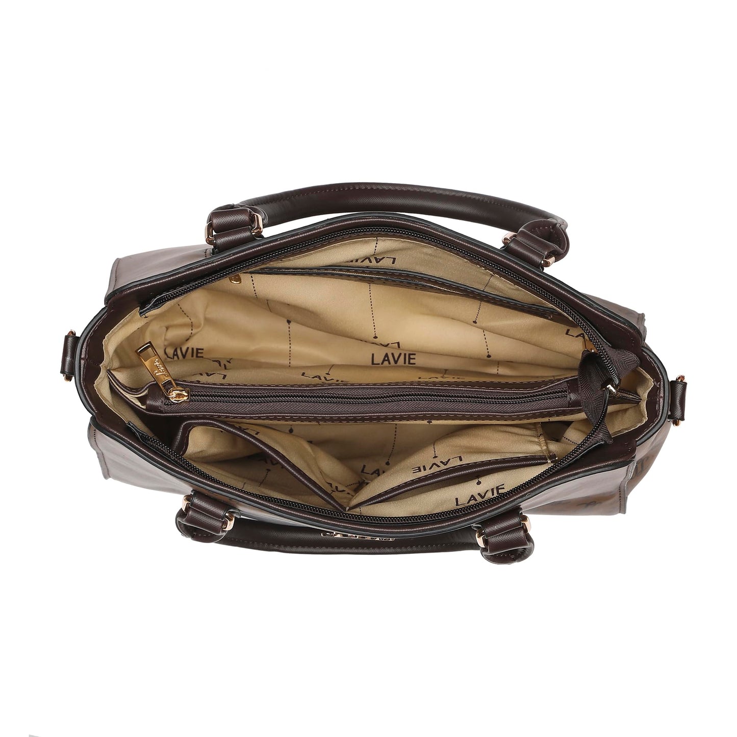 Lavie Women's Mono LL Tyra Medium Satchel Handbag |Ladies Purse Handbags