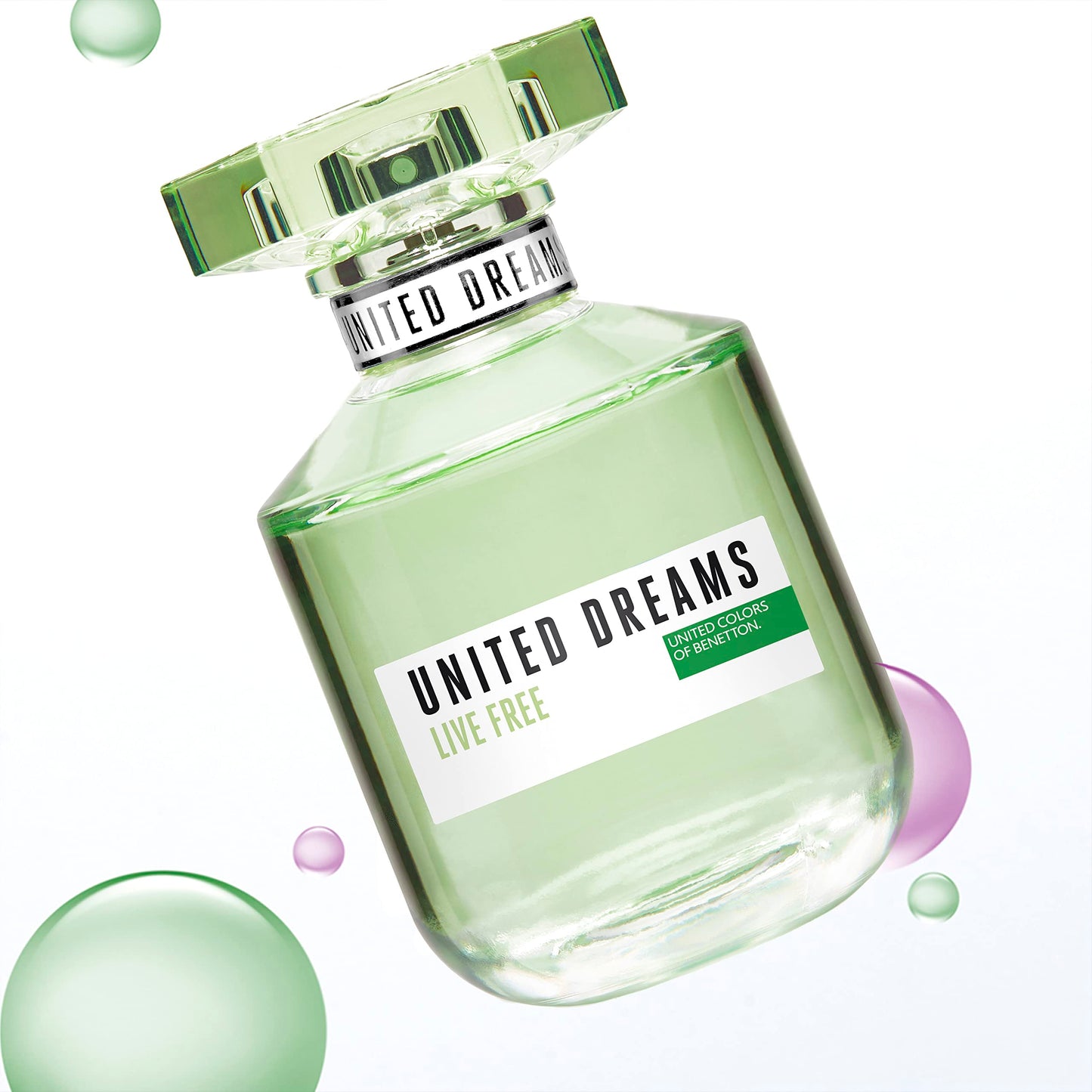 United Colors Of Benetton United Dreams Live Free Eau De Toilette For Women - 50 ml, Floral, Fruity EDT