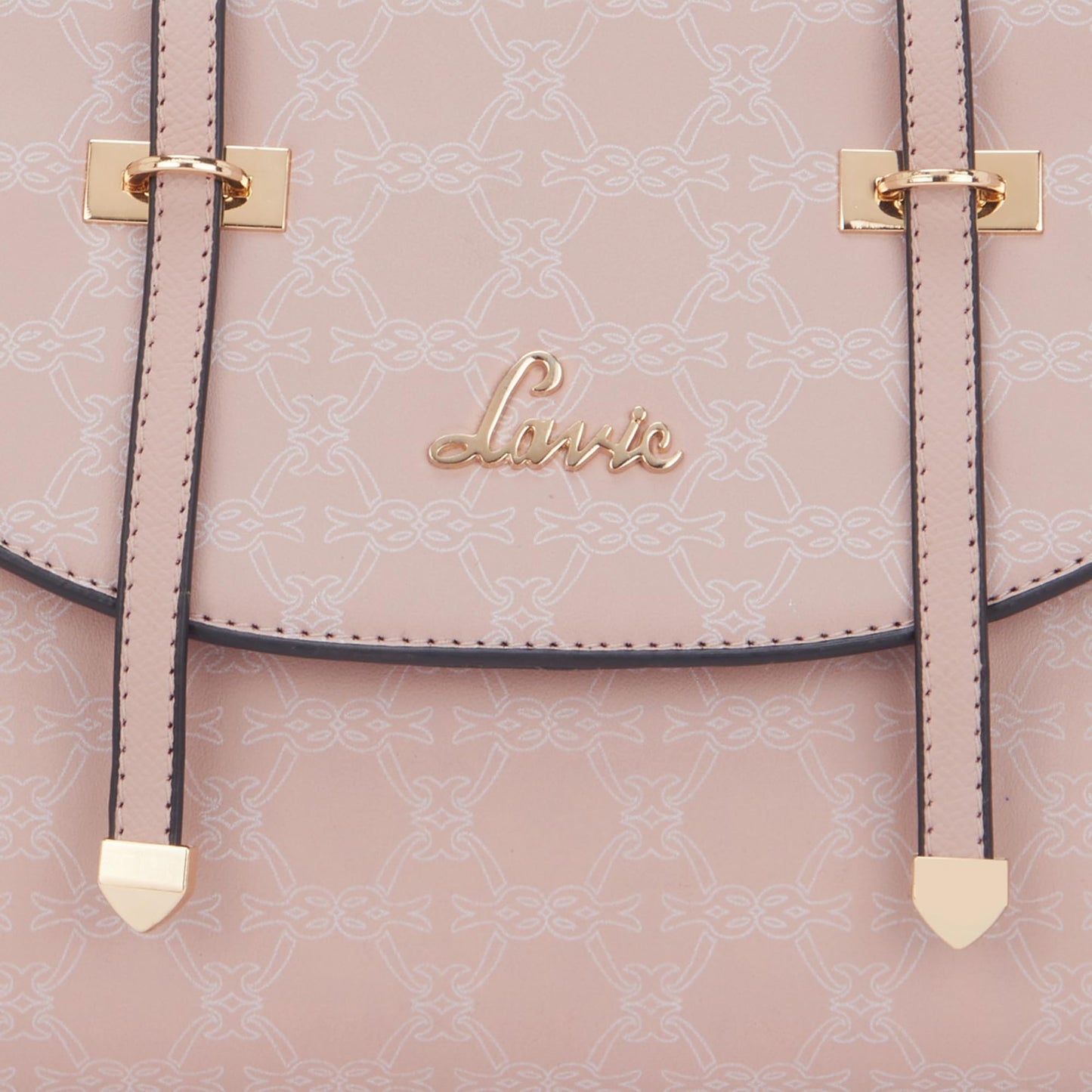 Lavie Women's Mono Beech Flap Satchel Bag for Women | Satchel Handbag for Work | Ladies purse | Stylish Shoulder Bag | Gift for Women