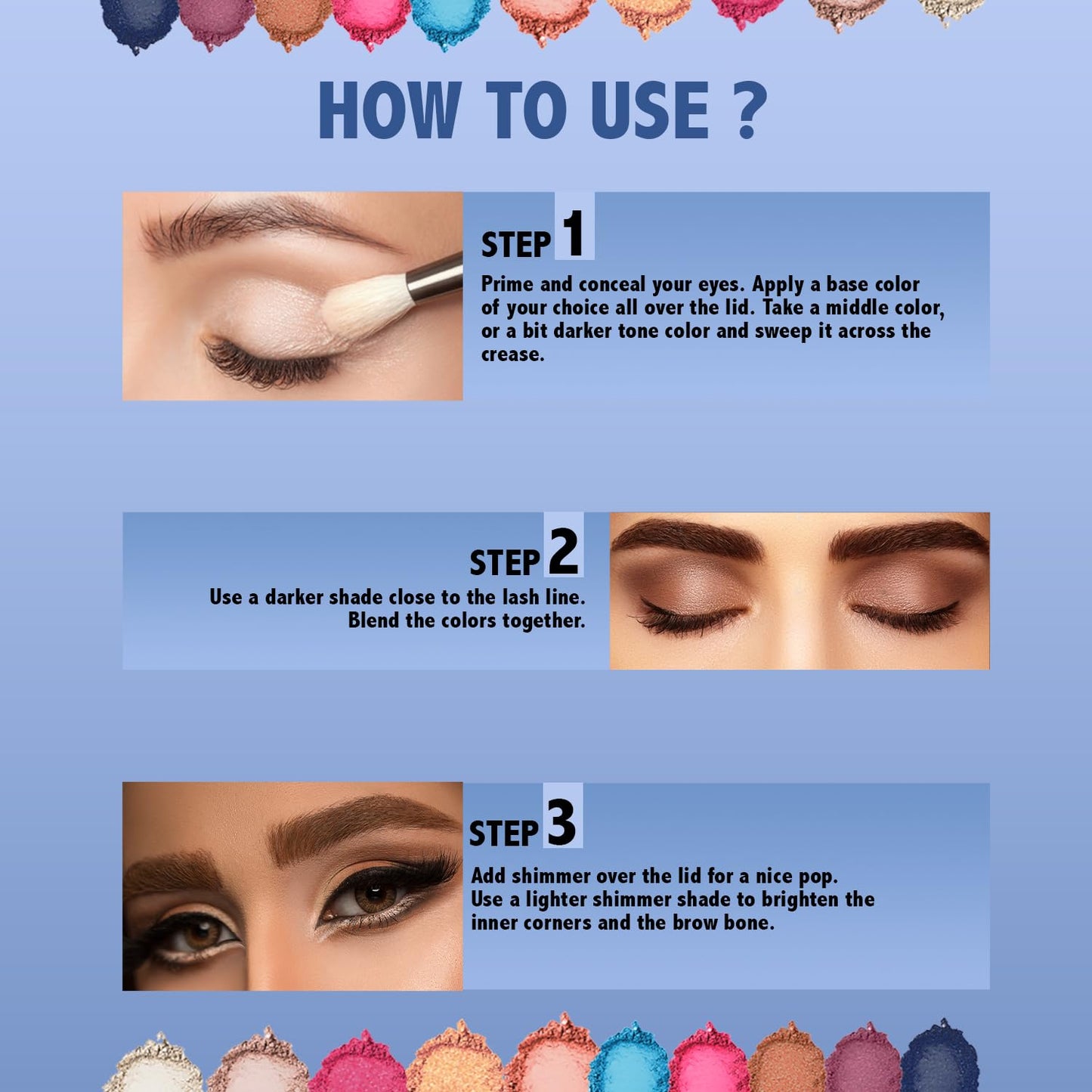 Glam21 Muse Eyeshadow Palette | Highly Pigmented |20 Selected Shades| Highly Pigmented Matte& Shimmer | Long-Lasting, Crease-Free Formula Shades | Professional & Everyday Eye Makeup- 30gm| 02- Divine