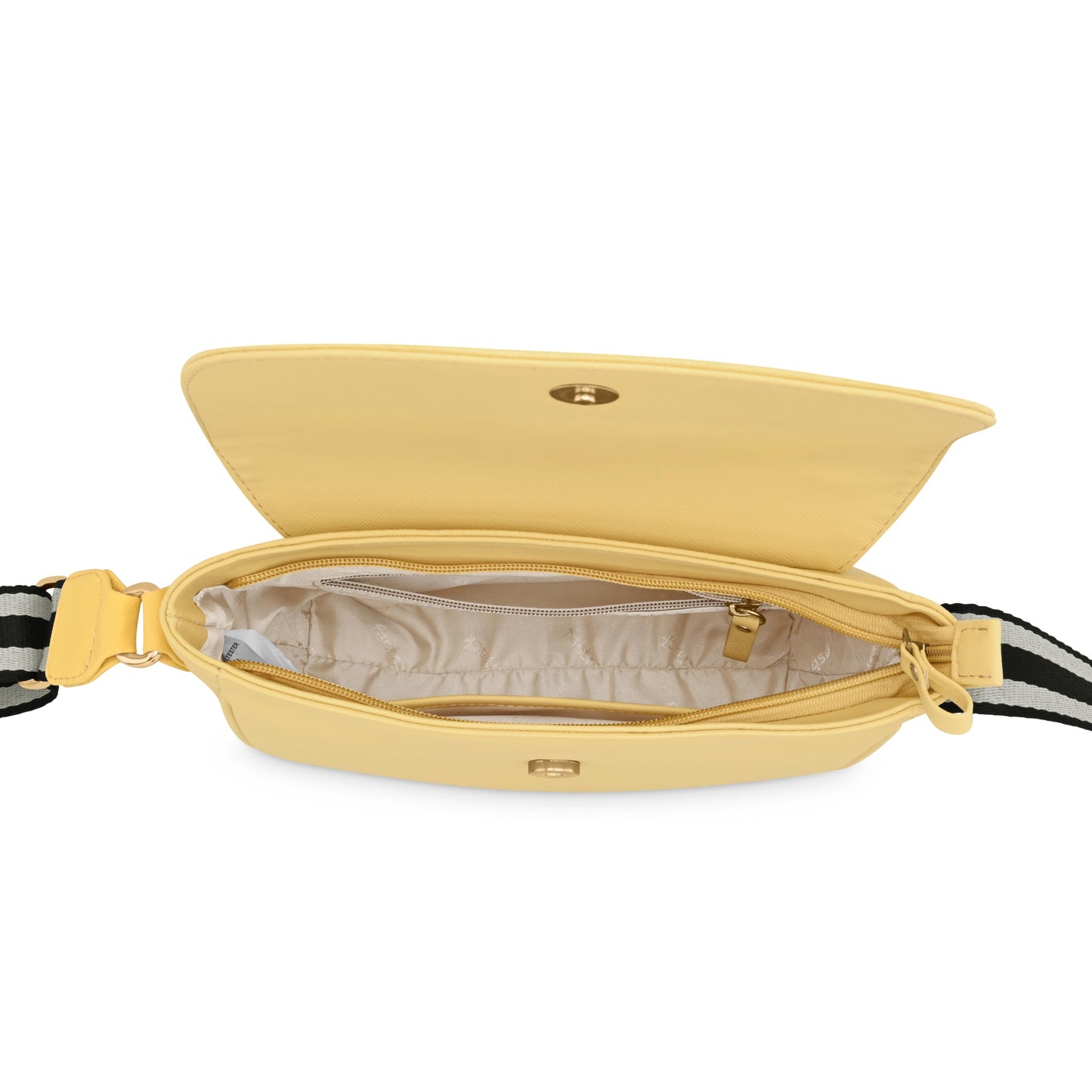 Fastrack Chic Saffiano-Textured Sling Bag for Women, Girls and Ladies