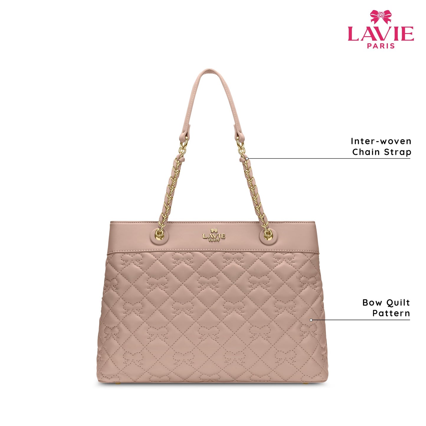 LAVIE PARIS Women's Quincy Satchel Bag | Satchel Handbag for Work | Ladies Purse | Stylish Shoulder Bag | Gift for Women