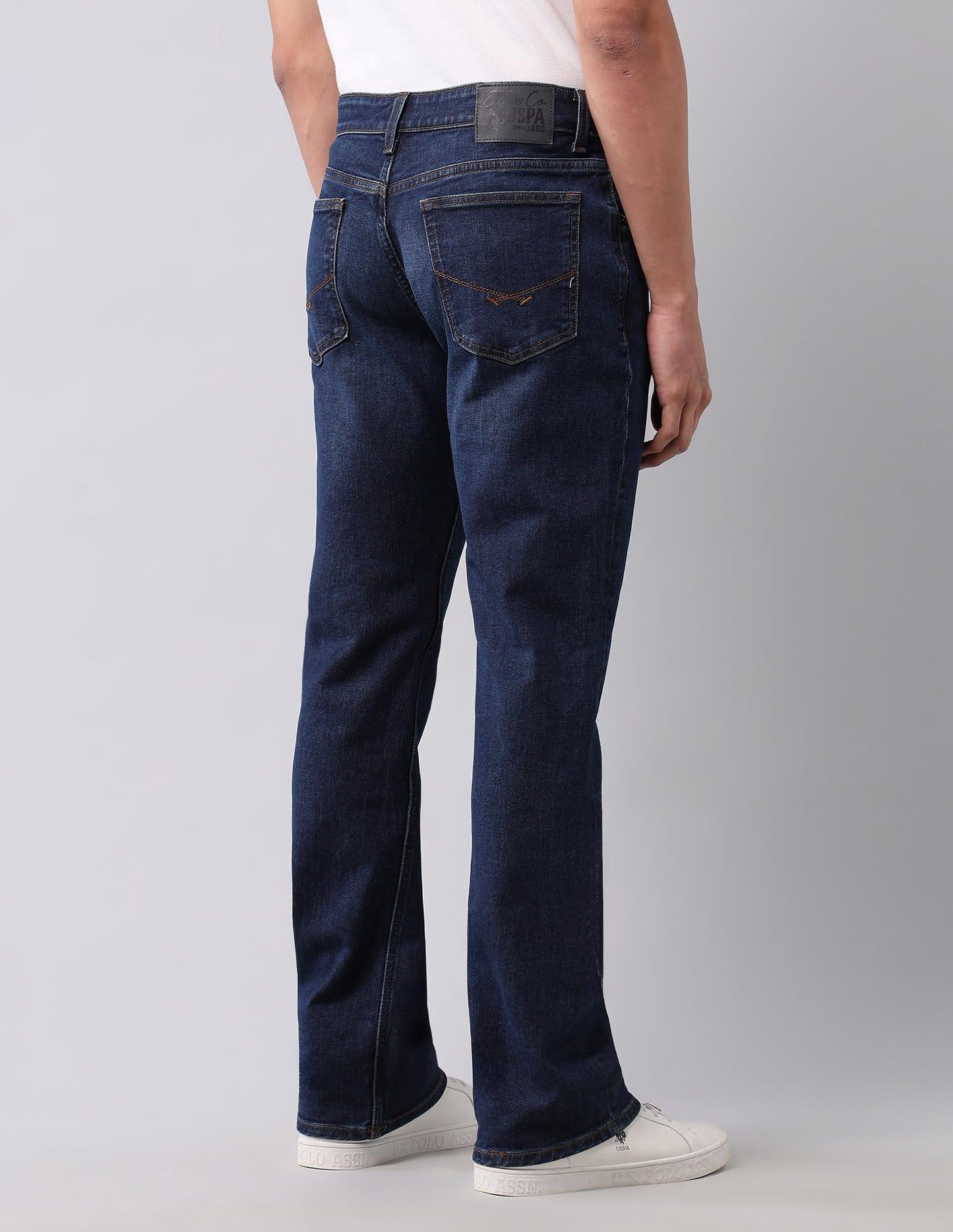 U.S. Polo Assn. Denim Co. Men's Connor Bootcut Blue Jeans