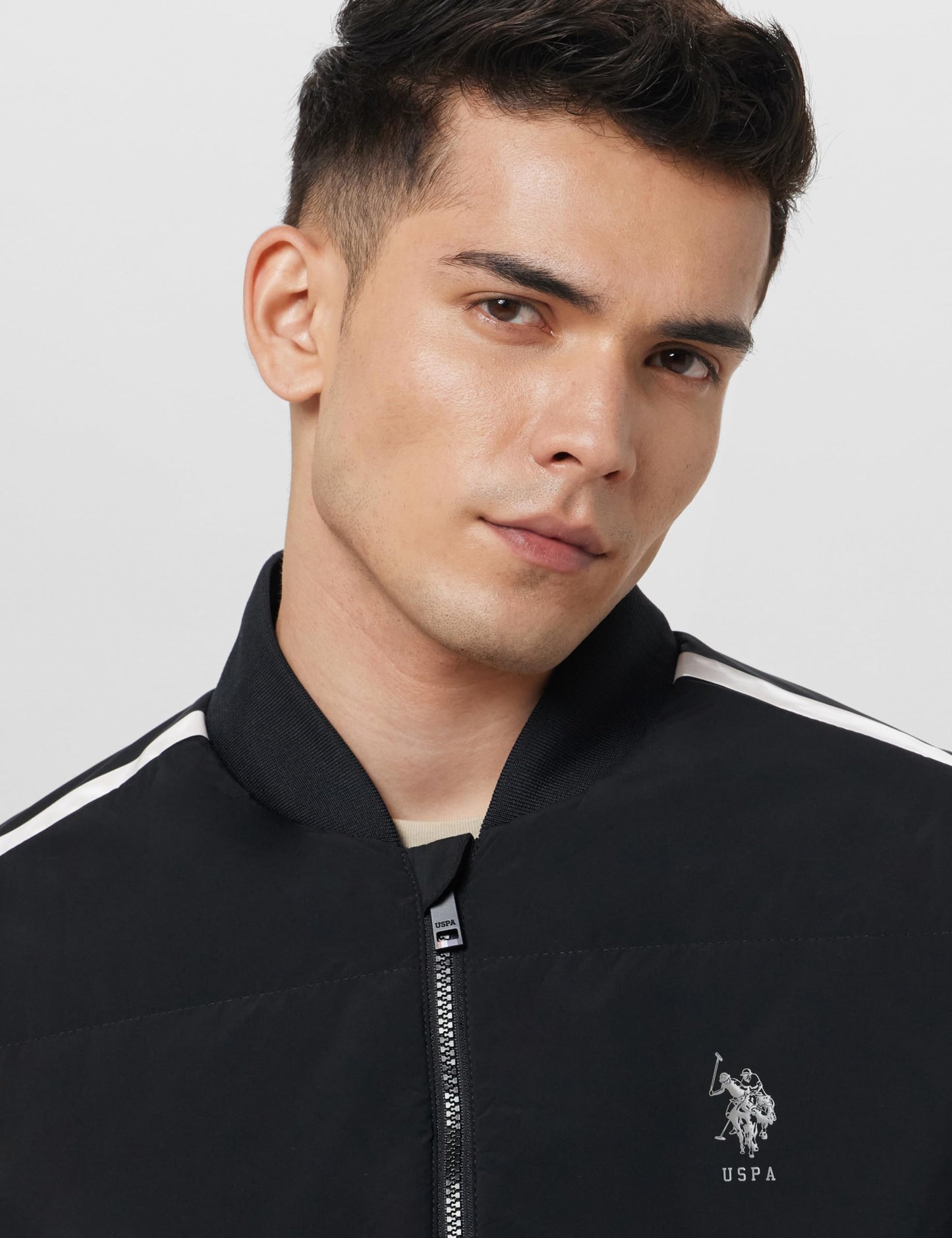 U.S. POLO ASSN. Men's Medium Weight Puffer Jacket