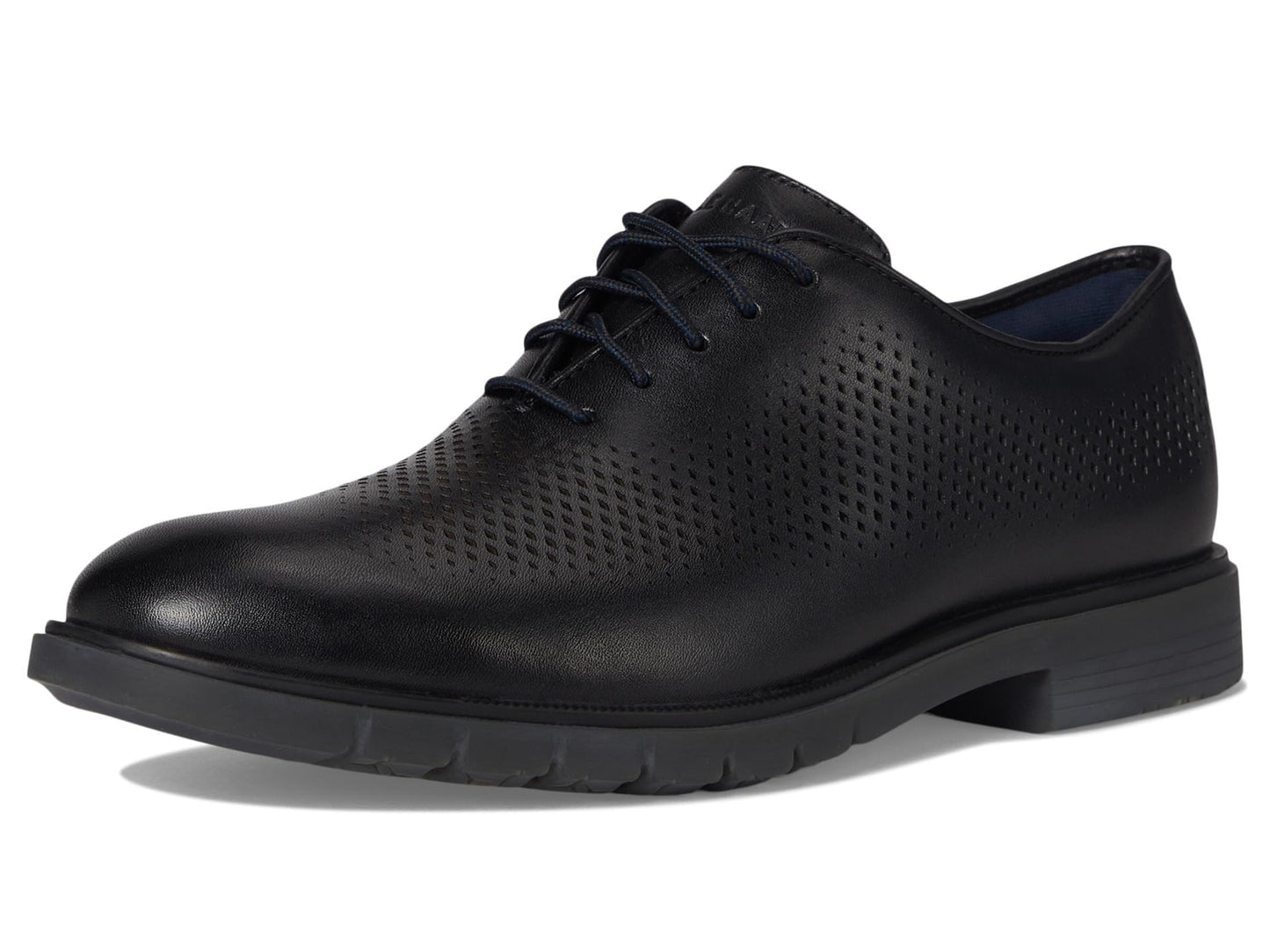 Cole Haan Mens Grandflex Dress Laser Oxfords, Black, 8.5 UK