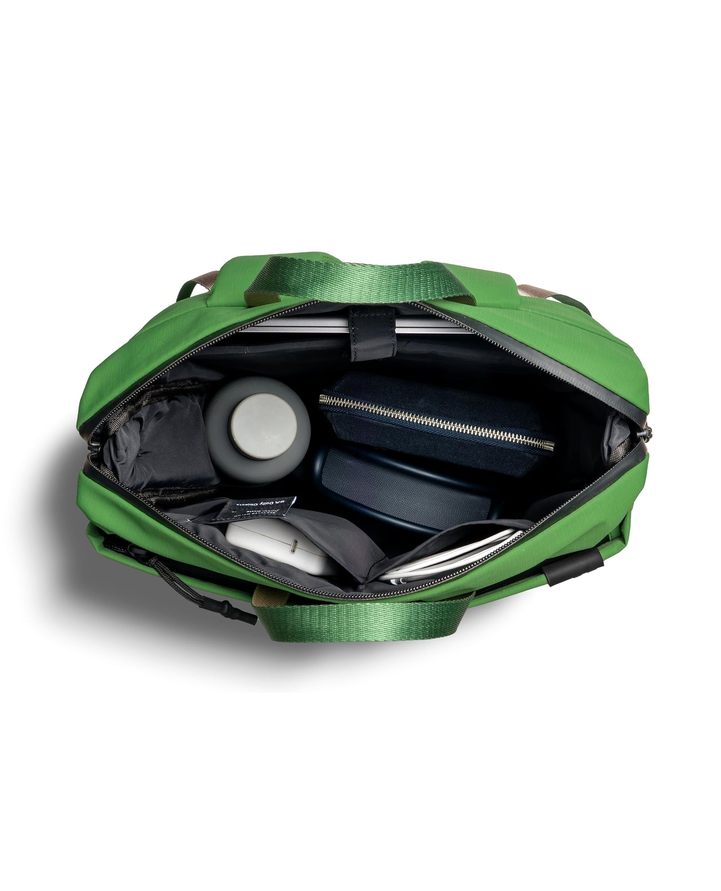 DailyObjects Pivot Workpack Bag for Men and Women|Fits 13/14/15.6 inch Laptop/Macbook Pro/Air|Lightweight|Stylish Backpack|Office/Daily Use/Travel|Multi Pocket|Water Resistant|Padded Strap (Green)