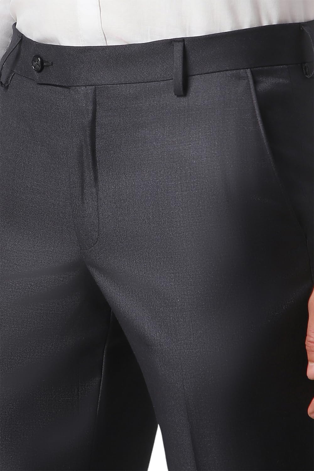 Van Heusen Men's Notch Lapel Slim Fit Suit Jacket (VHSU1M76915_Grey_42)