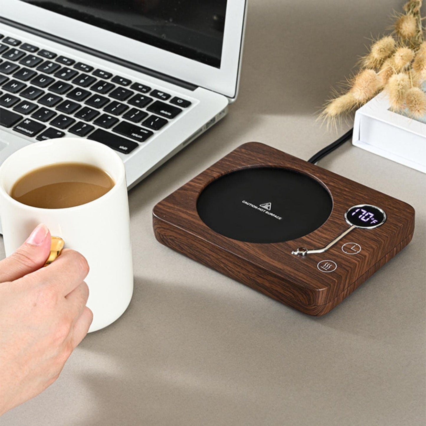 HEAVENGLOW Warmer Desktop Heater Mug mat for Ceramic Cups