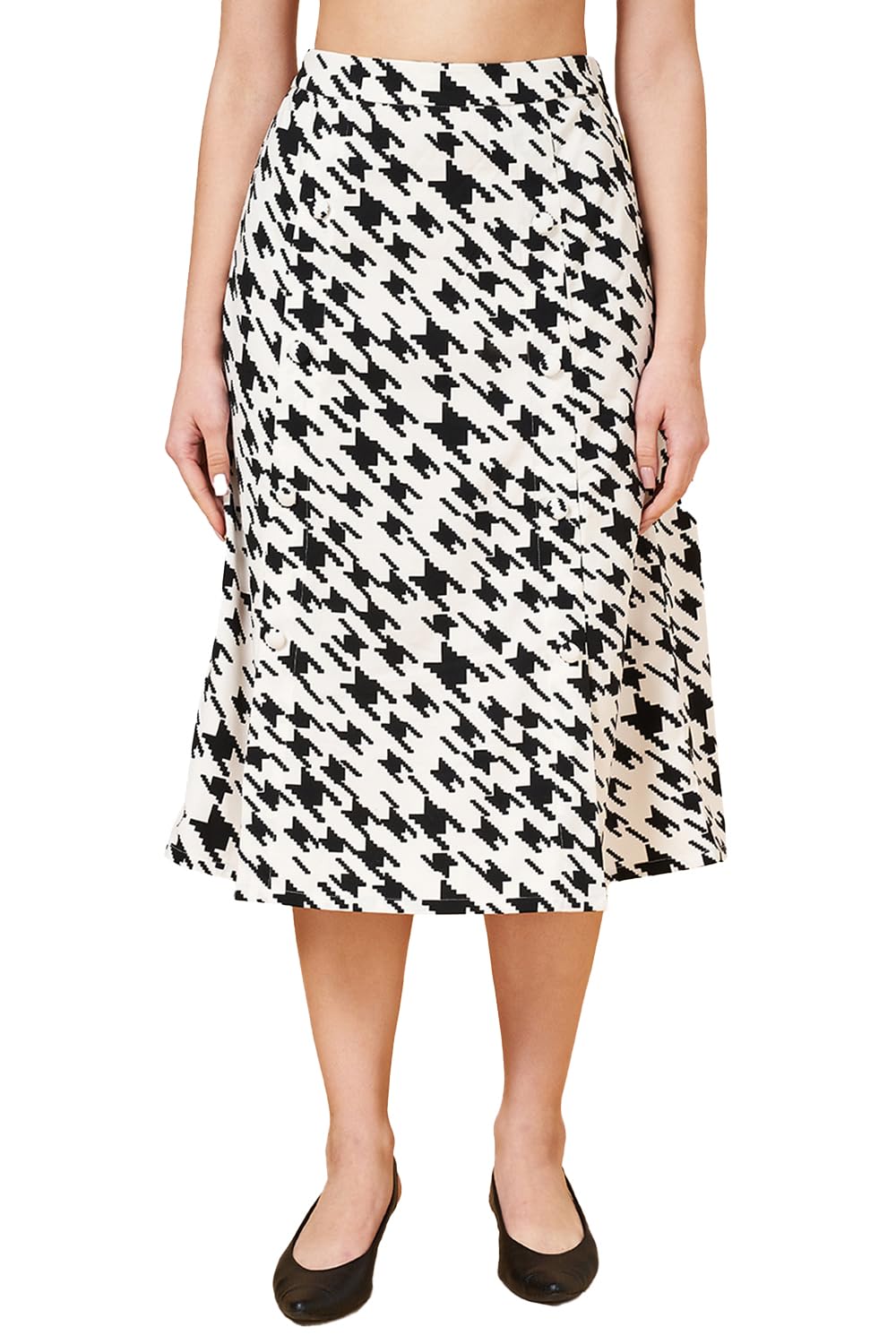 Women's Annabelle Off-White Skirt Slim Fit,Marshmallow,34