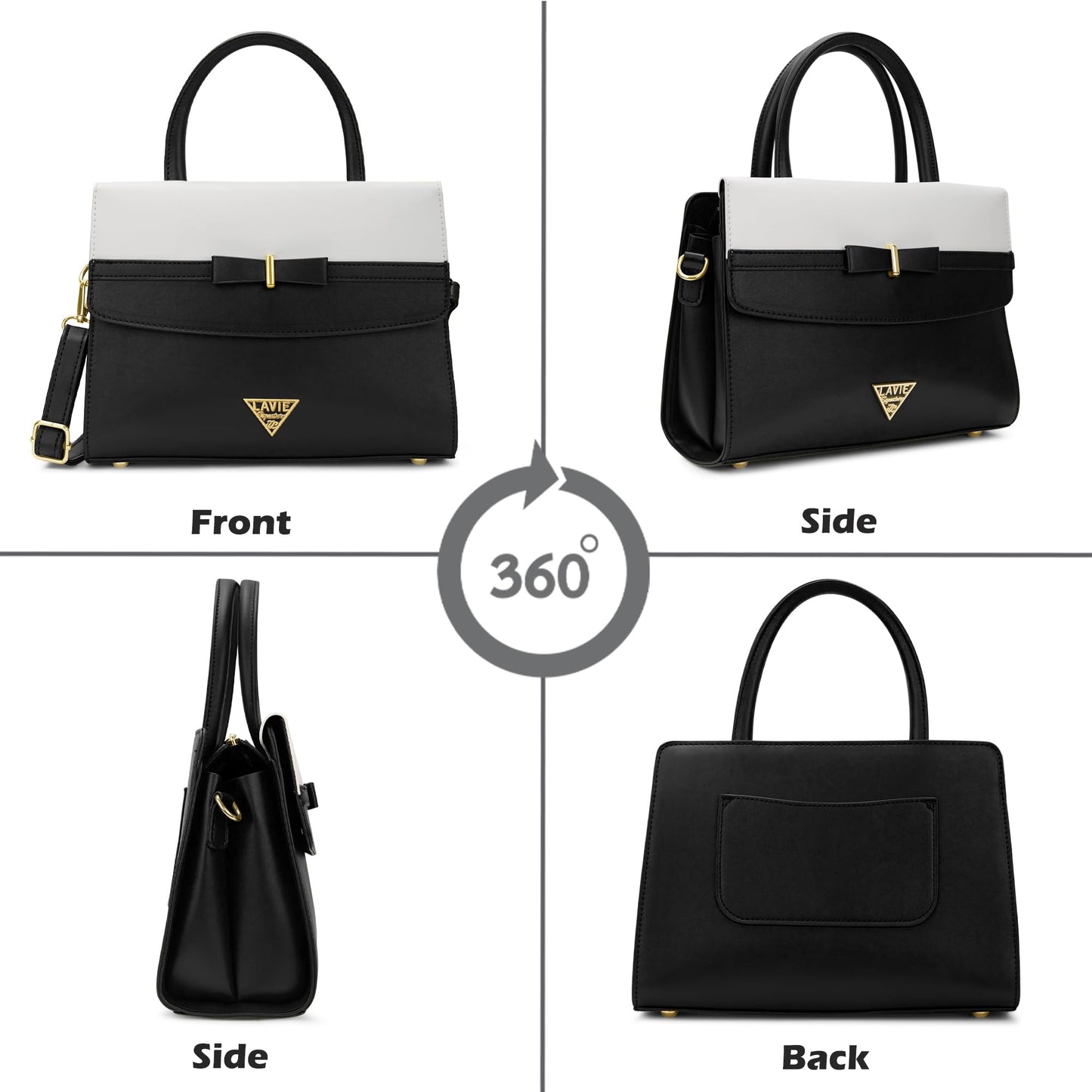 Lavie Signature Women's Tupelo 2C Satchel Handbag | Satchel Bag for Work | Ladies Purse | Stylish Shoulder Bag | Gift For Women