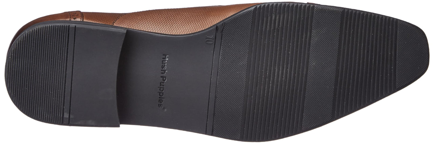 Hush Puppies Mens Danny Slipon E Brown Formal Shoes - 10 UK (8544890)