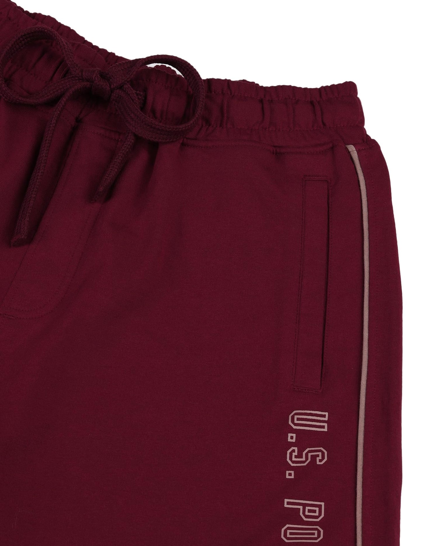 U.S. POLO ASSN. Men's Hybrid Shorts (OES05-PL_Maroon