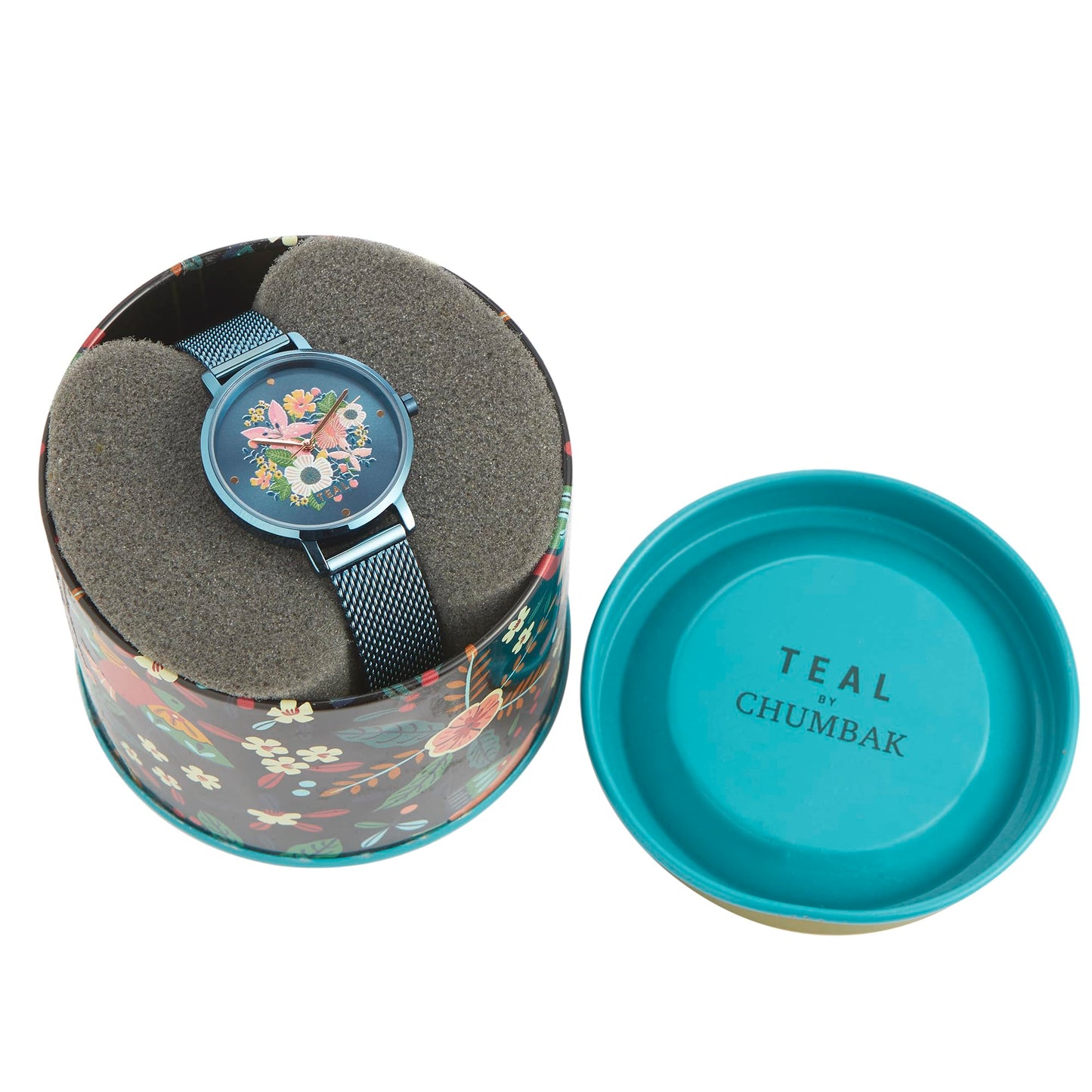 TEAL BY CHUMBAK Round Dial Analog Hand Watch for Women, Wrist Watch for Teenage Girls, Ladies Ghadi, Gifts for Women/Girls/Ladies, Stylish Fashion Watch for Casual/Work