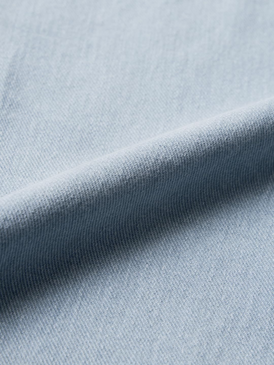 The Souled Store Baggy-Fit Denim: Cloudy Women and Girls Buttoned Waistband Light Blue Washed Cotton Denim Baggy Fit Asymmetric Crossover Waistband Lightweight Everyday Jeans