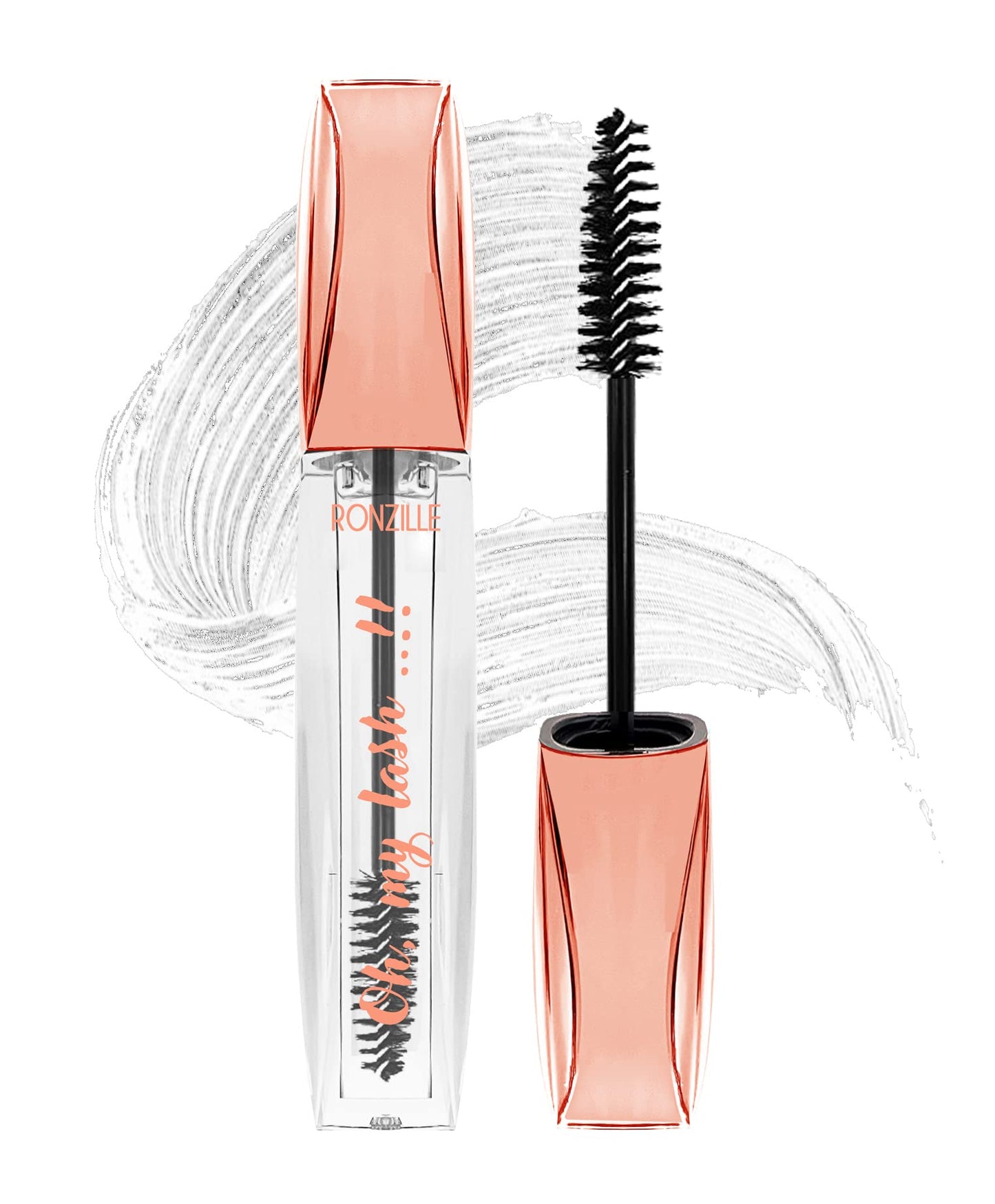 RONZILLE Oh my Lash Volumizing Long Lasting Mascara For Women (Transparent)