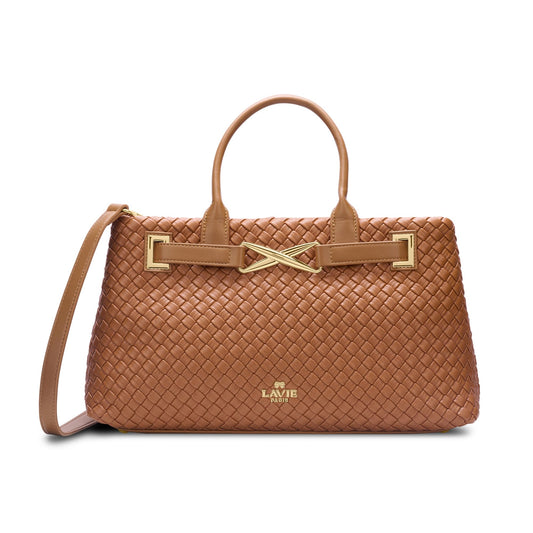 Lavie Paris Women's Bleuet HZ Large Satchel Bag | Satchel Handbag for Work | Ladies Purse | Stylish Shoulder Bag | Gift for Women