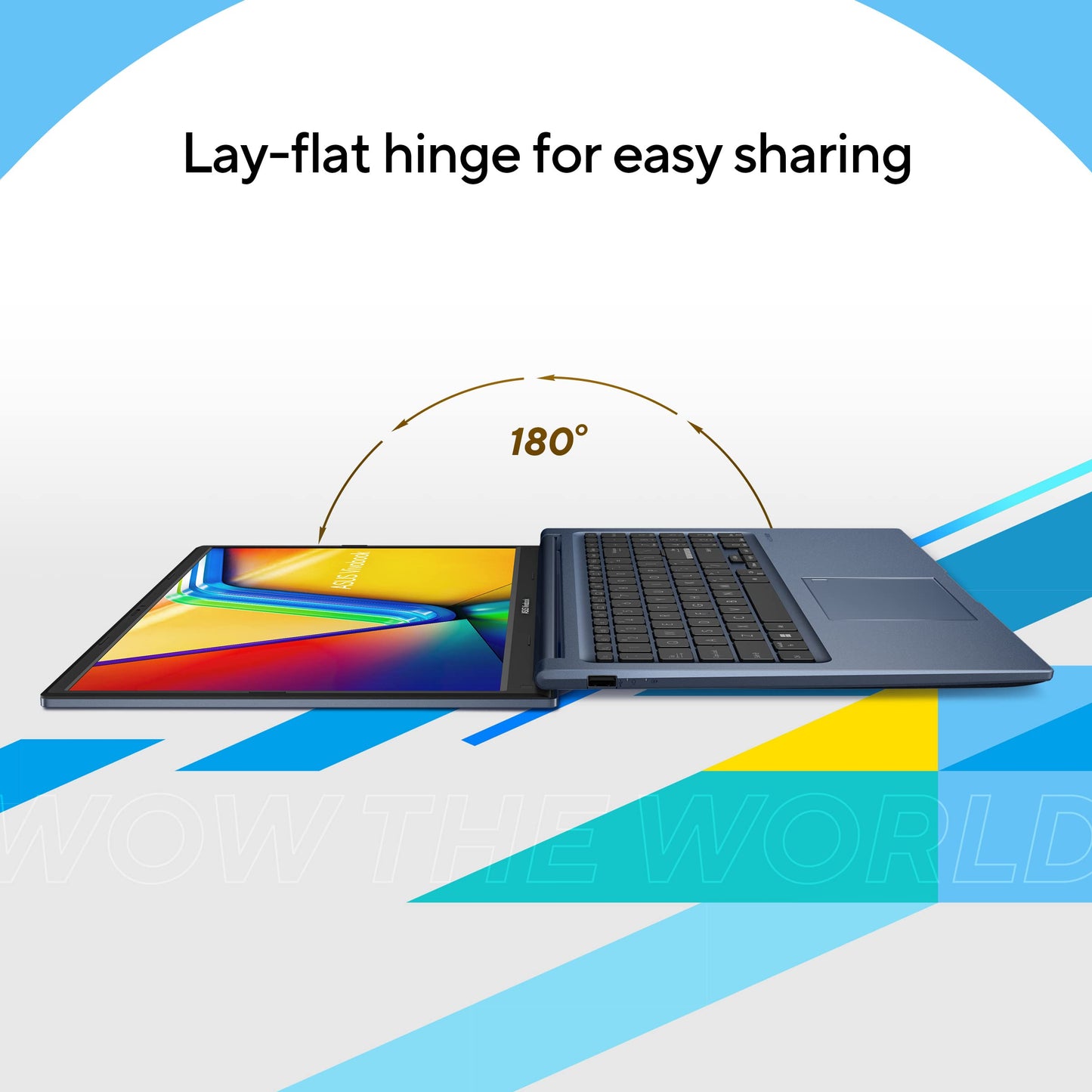 ASUS Vivobook 15 (2026),Intel Core 3 100U (14th Gen),Intel iGPU, 8GB/512GB, FHD, 15.6"(39.6 cm),Windows 11 Home,M365 Basic(1 Year)* Office 2024,Quiet Blue,1.7 Kg, X1504VAP-BQ1322WS,Thin & Light Laptop