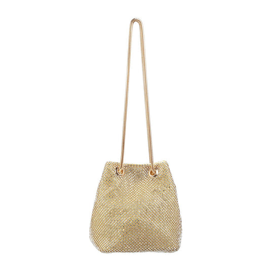 Mochi Womens Synthetic Gold Clutch (One Size)
