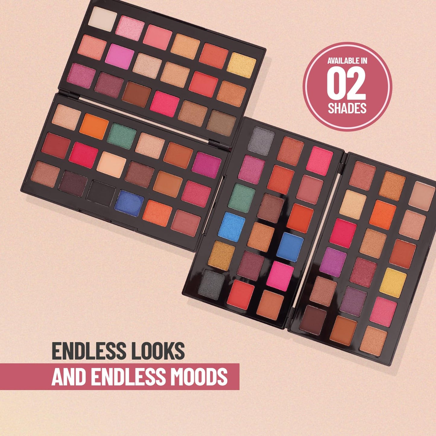 Swiss Beauty Winky 36 Color Eyeshadow Palette | Long-lasting | 36 Highly Pigmented Shades | Multicolor-01, 60gm