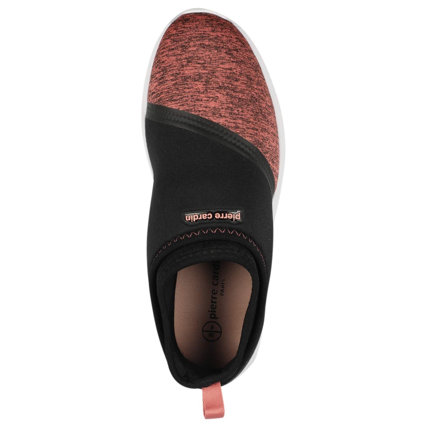 Pierre Cardin Women's Elle Trois Coral-Black Walking Shoes-4 UK (37 EU) (Energia PC0302)